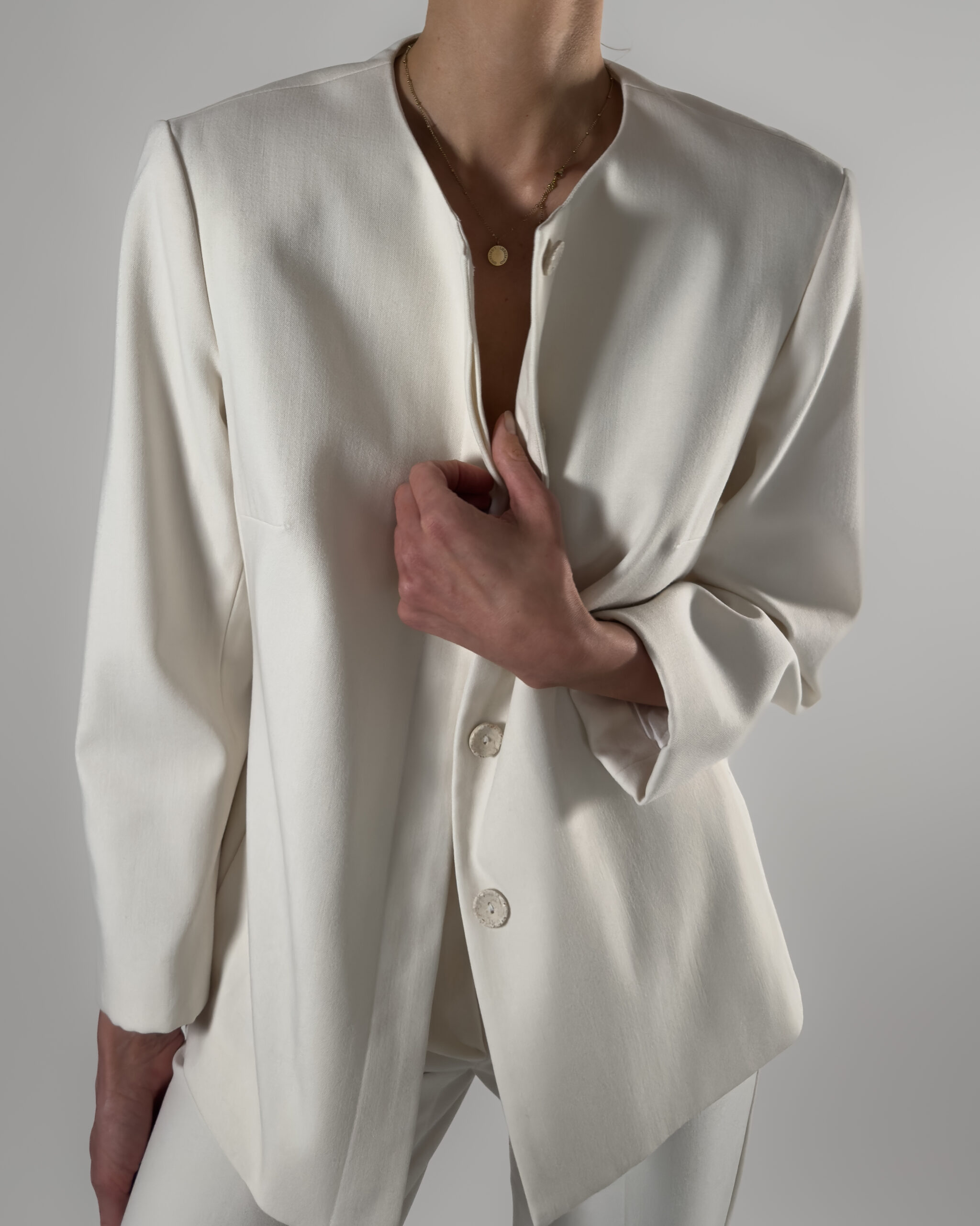 Elegant Blazer | White