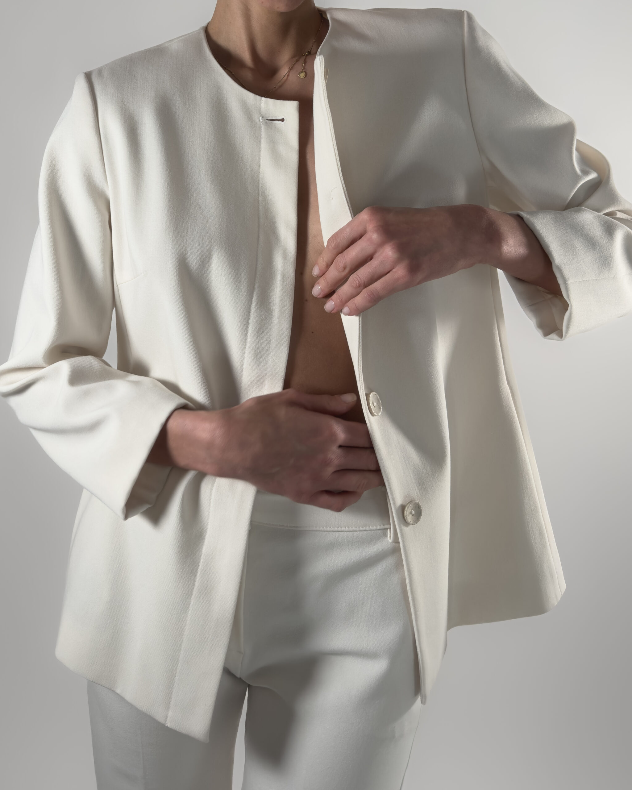 Elegant Blazer | White