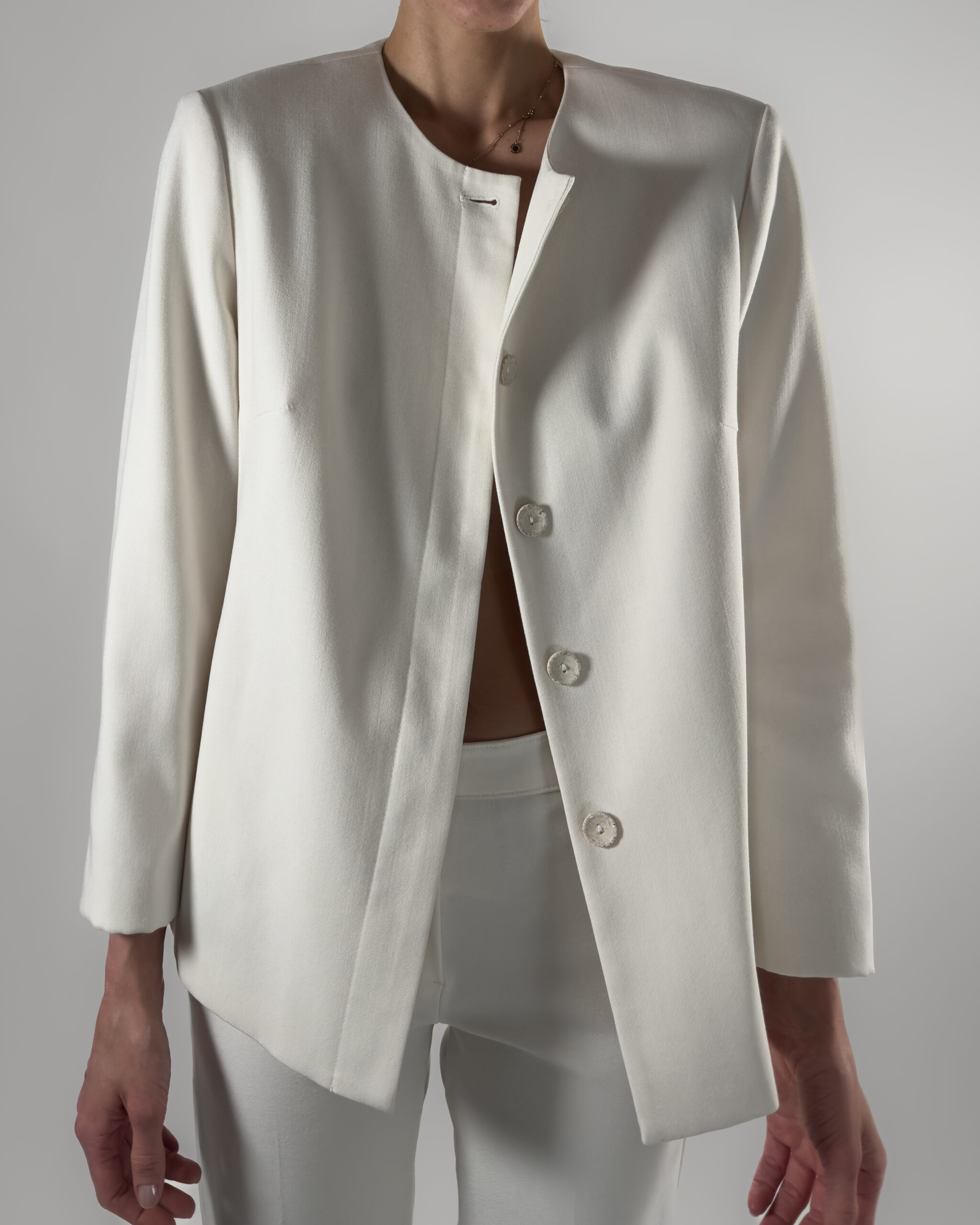 Elegant Blazer | White