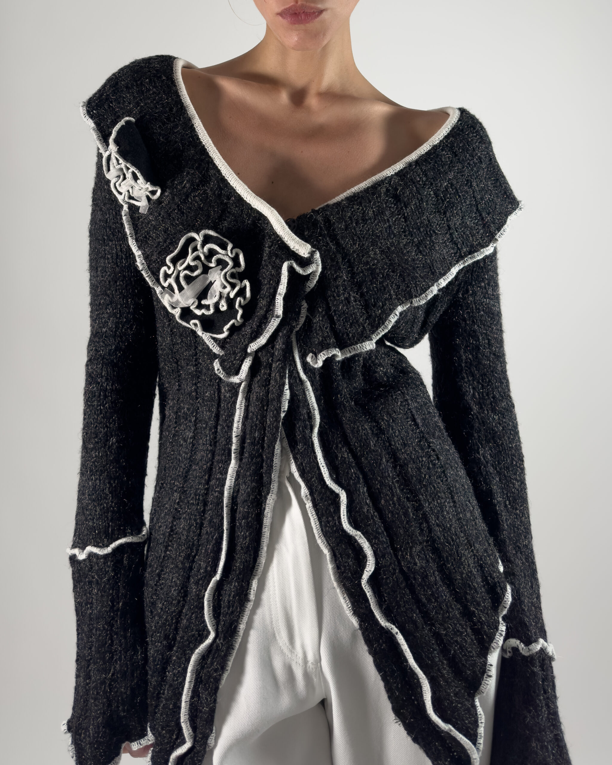 Elegant Cardigan | Dark Grey