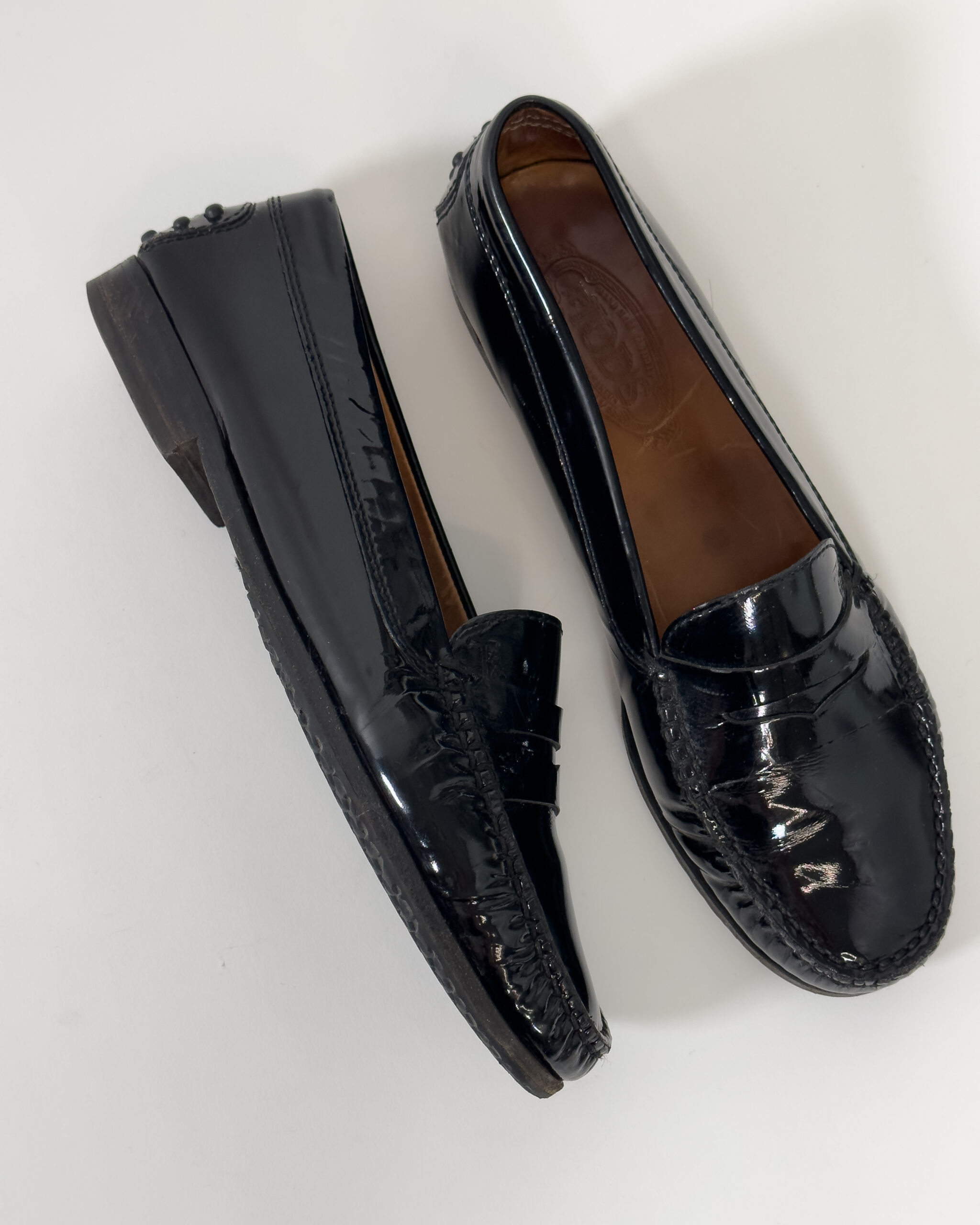 Tod's Patent Leather Loafers | Black