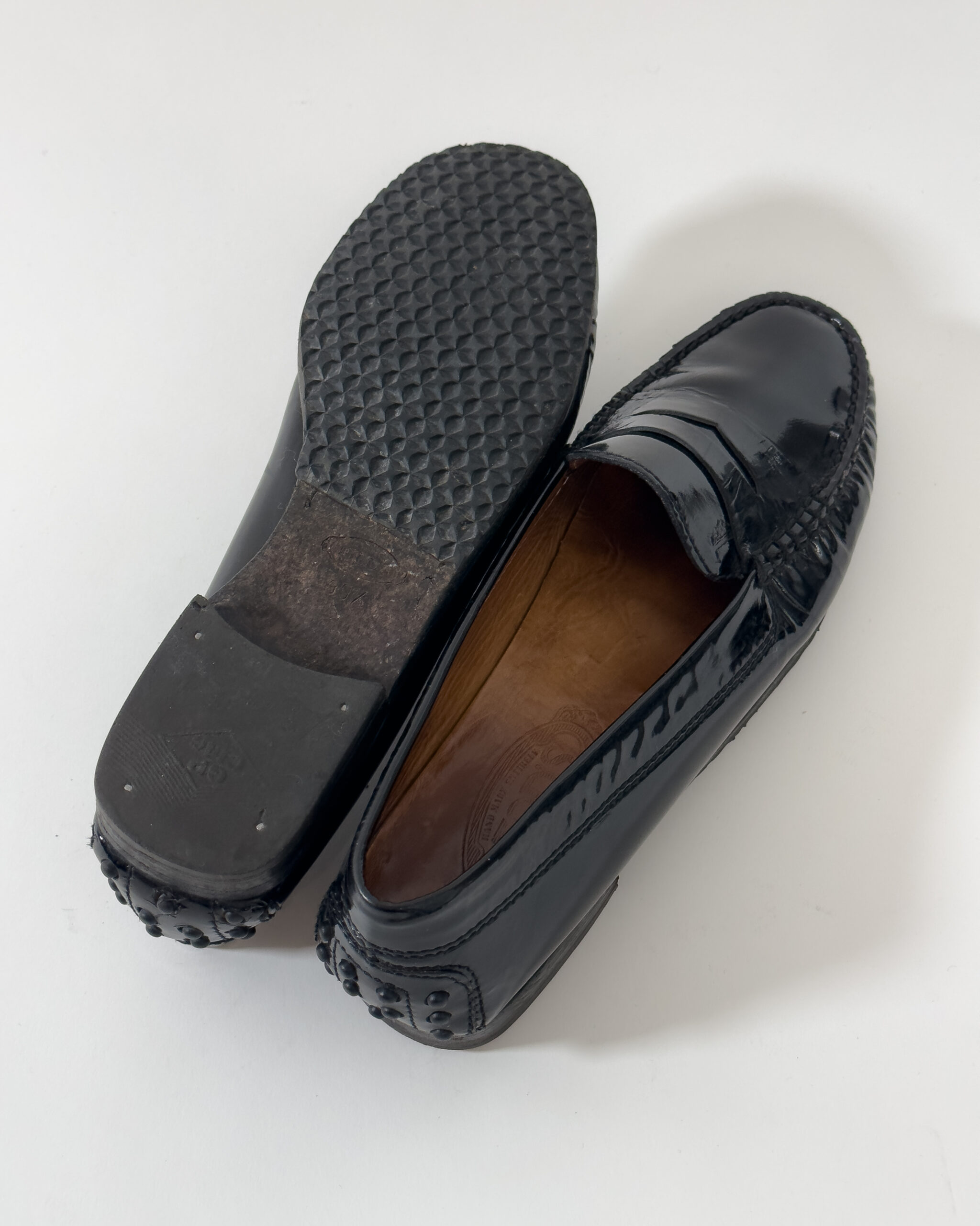 Tod's Patent Leather Loafers | Black