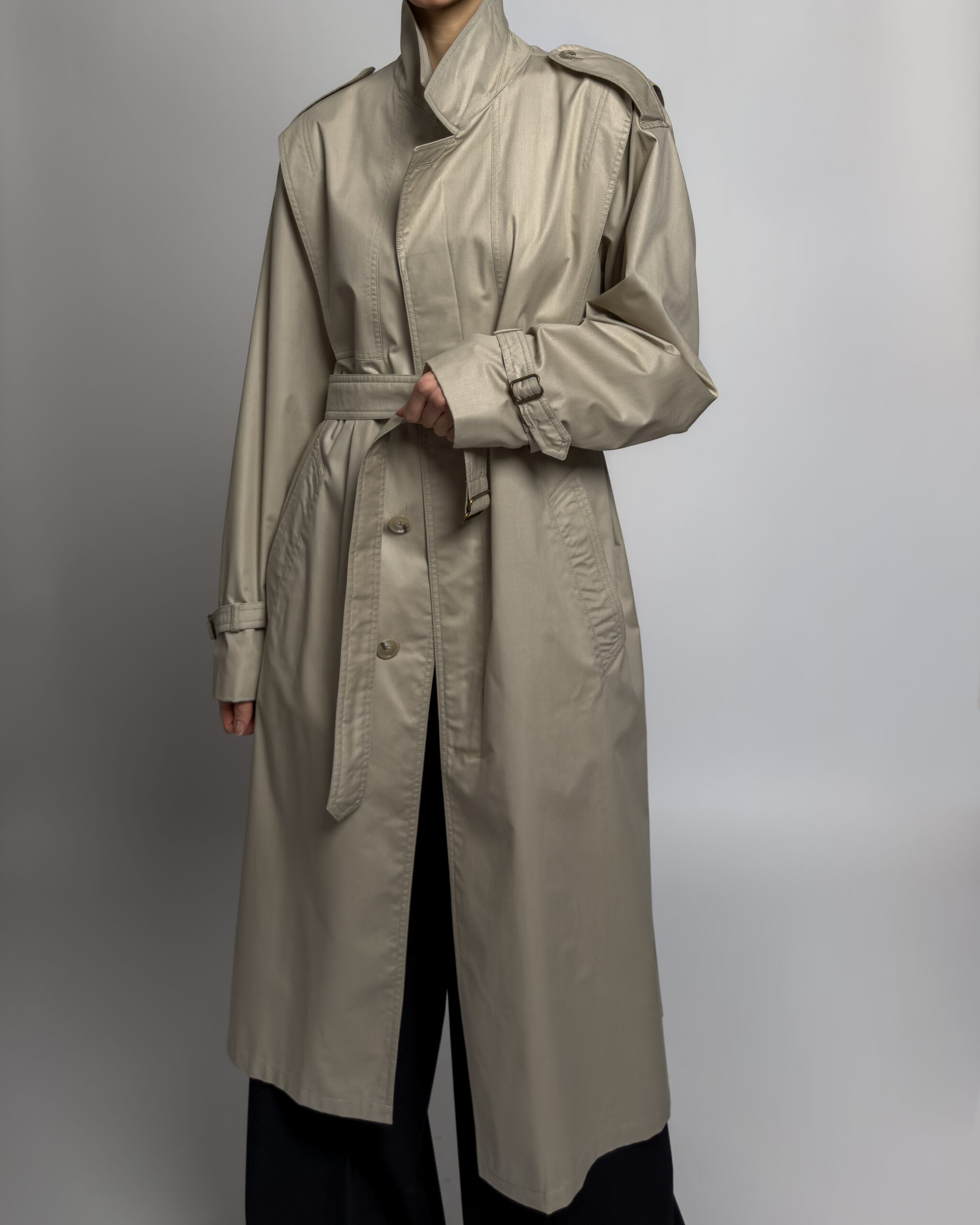 Dress Bocaj Belted Trench Coat | Greige