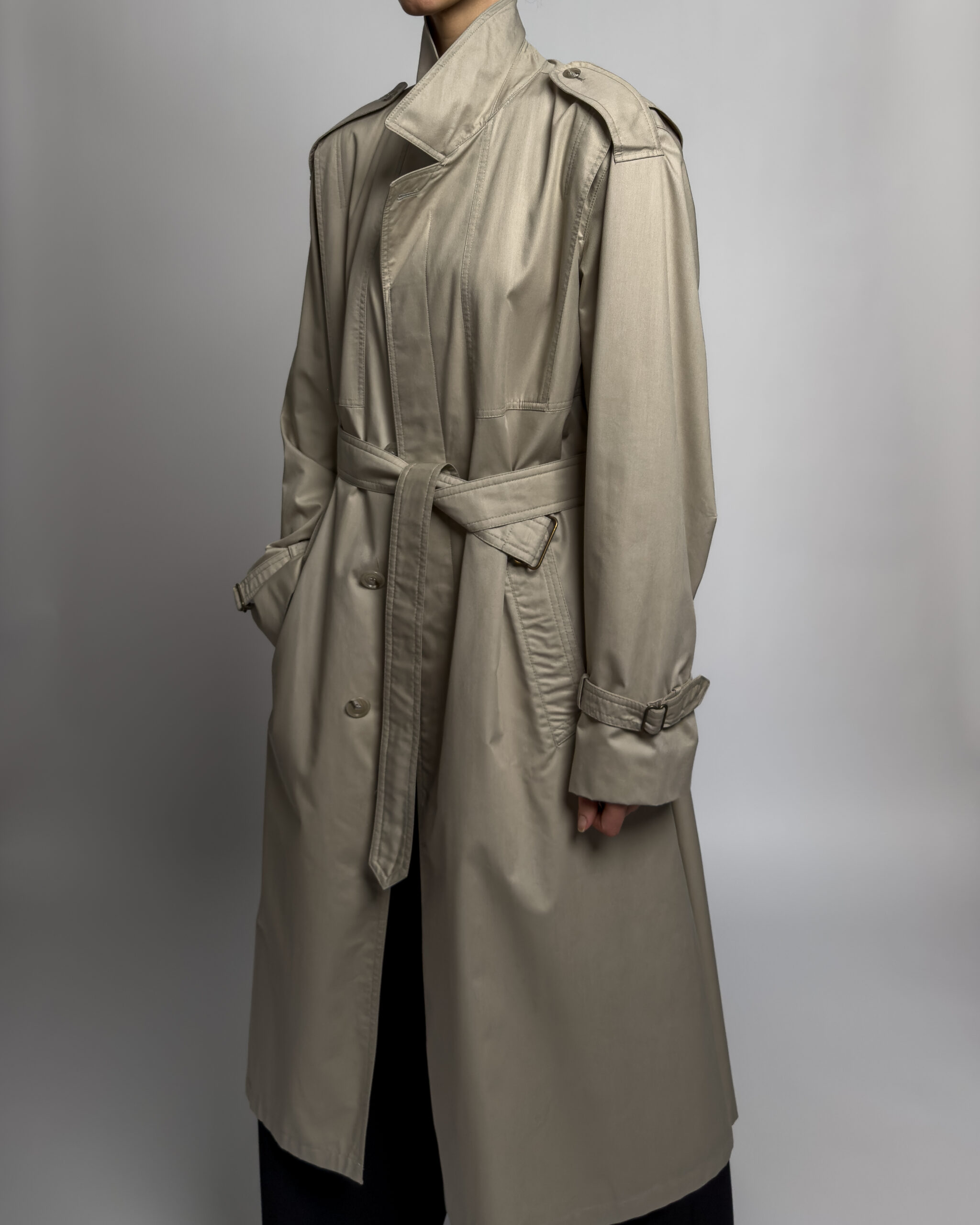 Dress Bocaj Belted Trench Coat | Greige