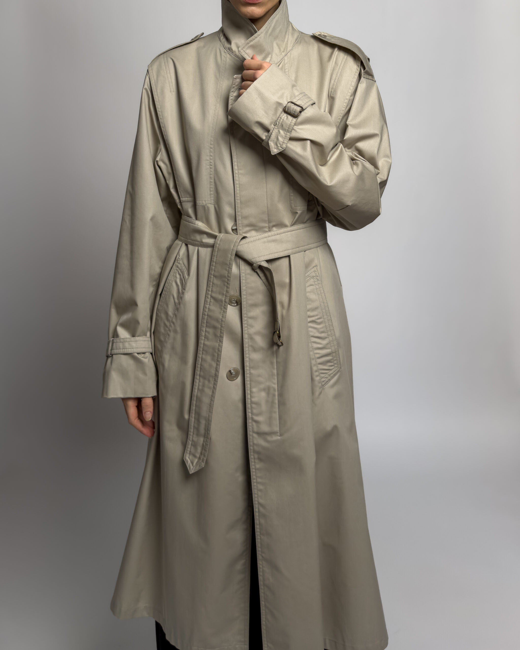 Dress Bocaj Belted Trench Coat | Greige