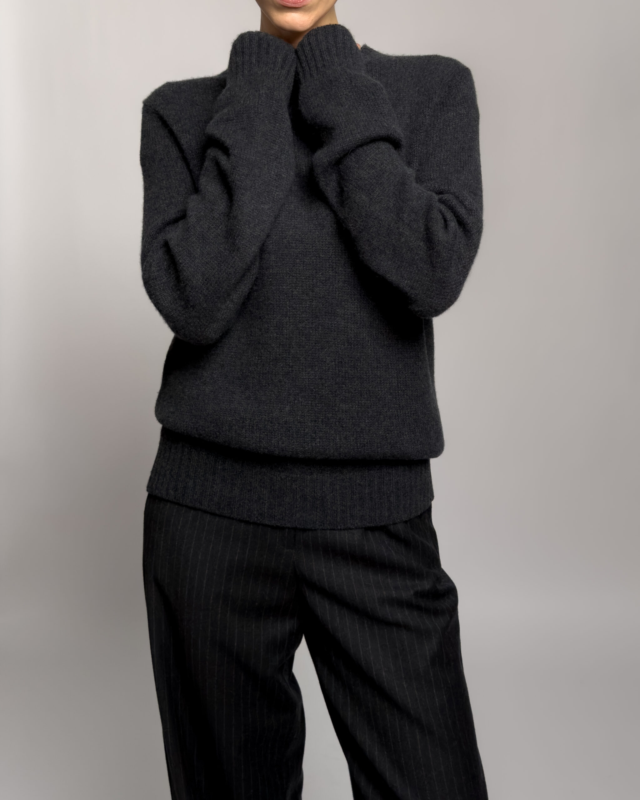 Prada Cashmere Sweater | Dark Grey