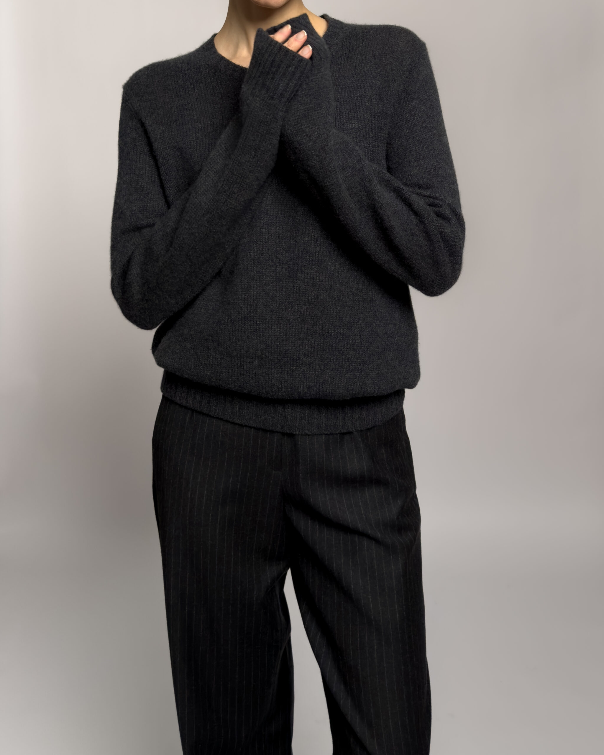 Prada Cashmere Sweater | Dark Grey