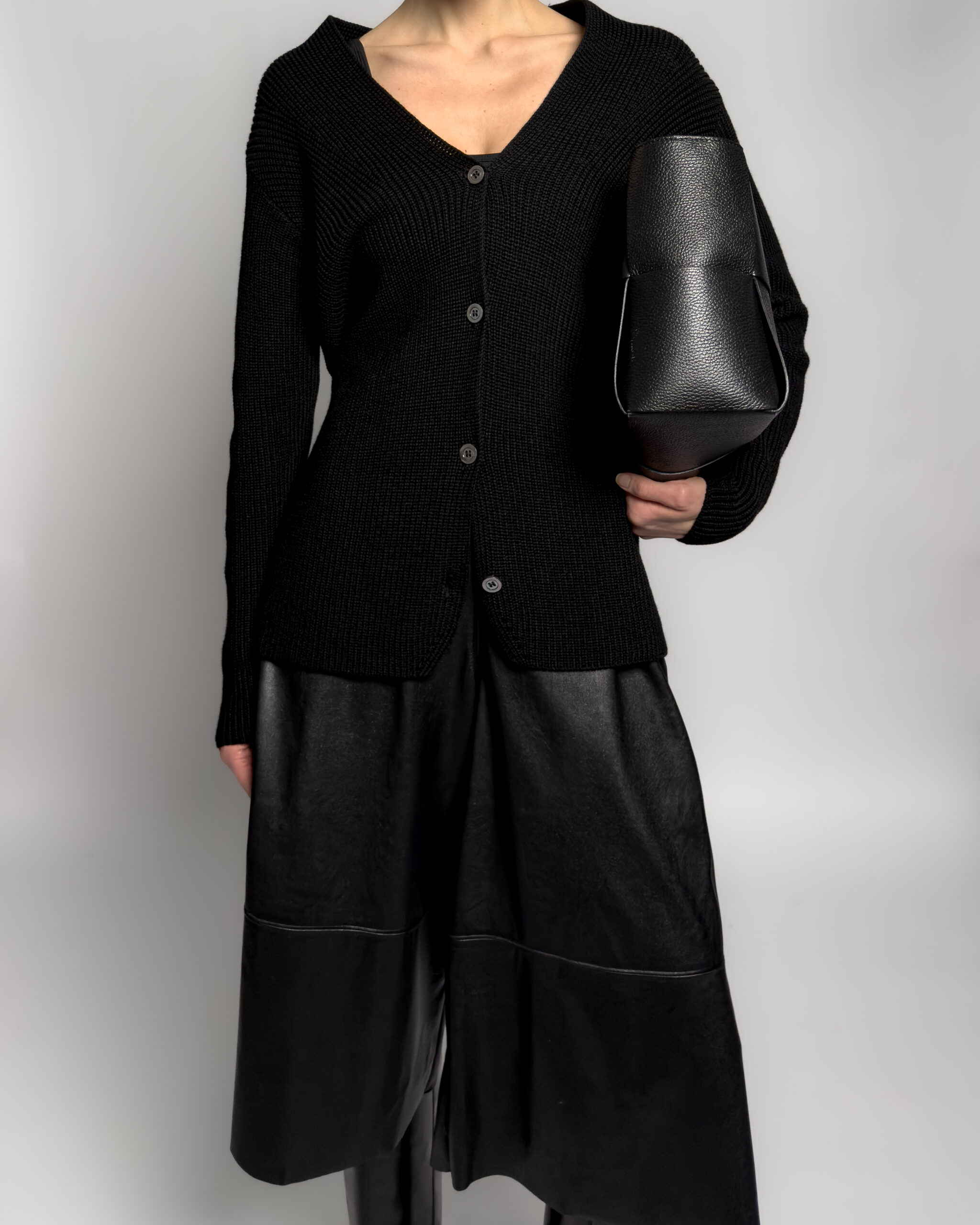 Marella Wool Cardigan | Black