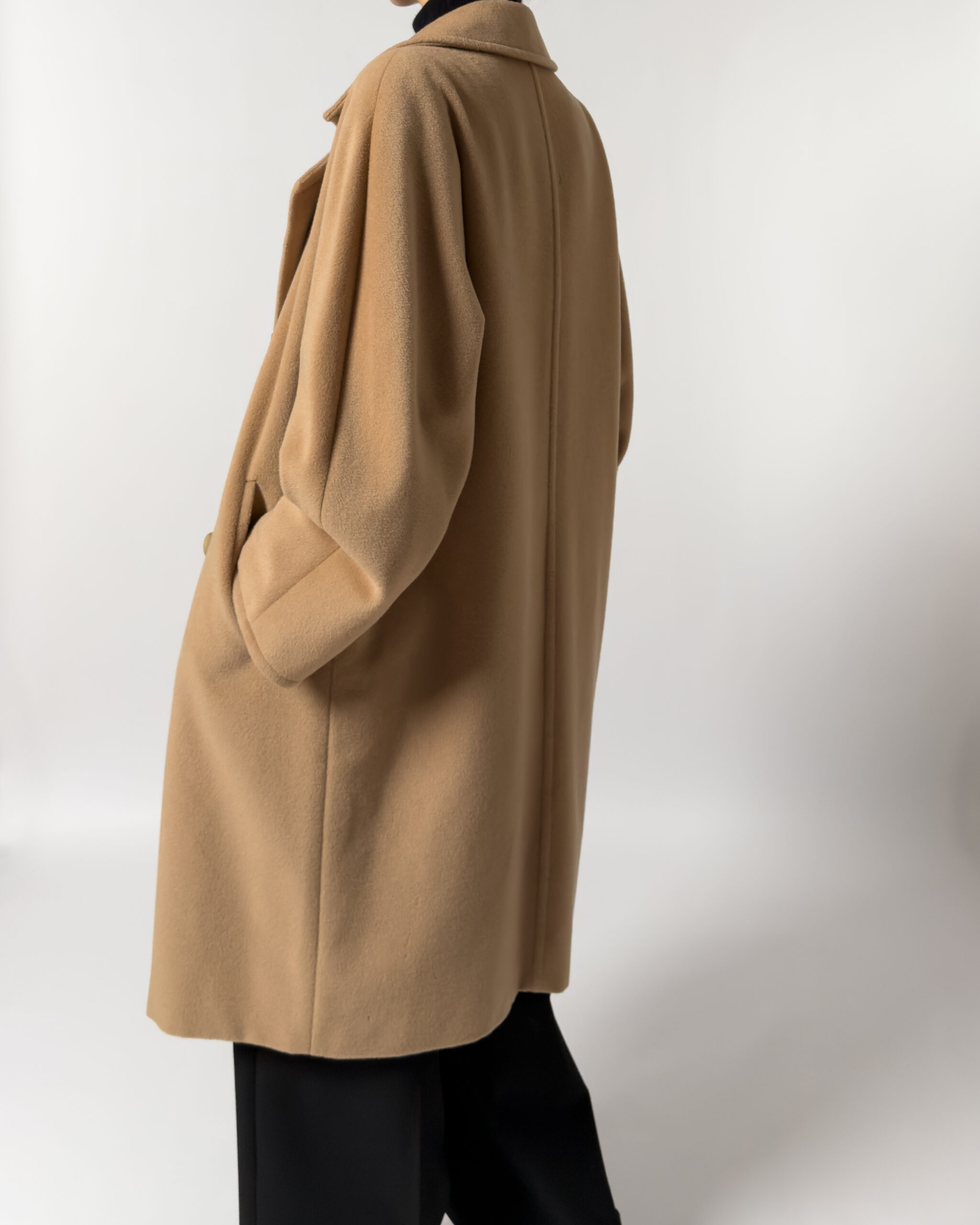 Max Mara 101801 Iconic Wool Coat | Beige