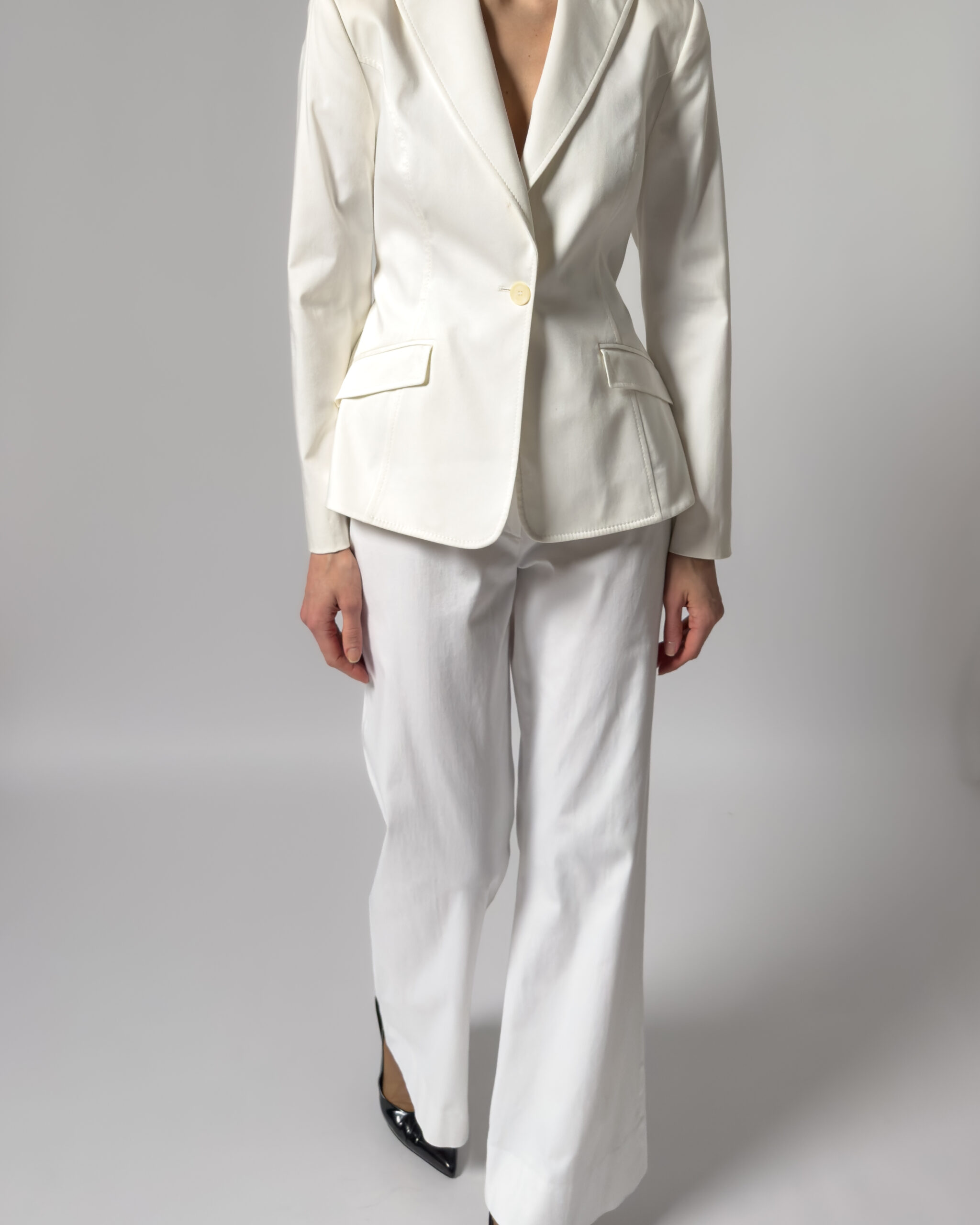 Valentino Suit Trousers | White