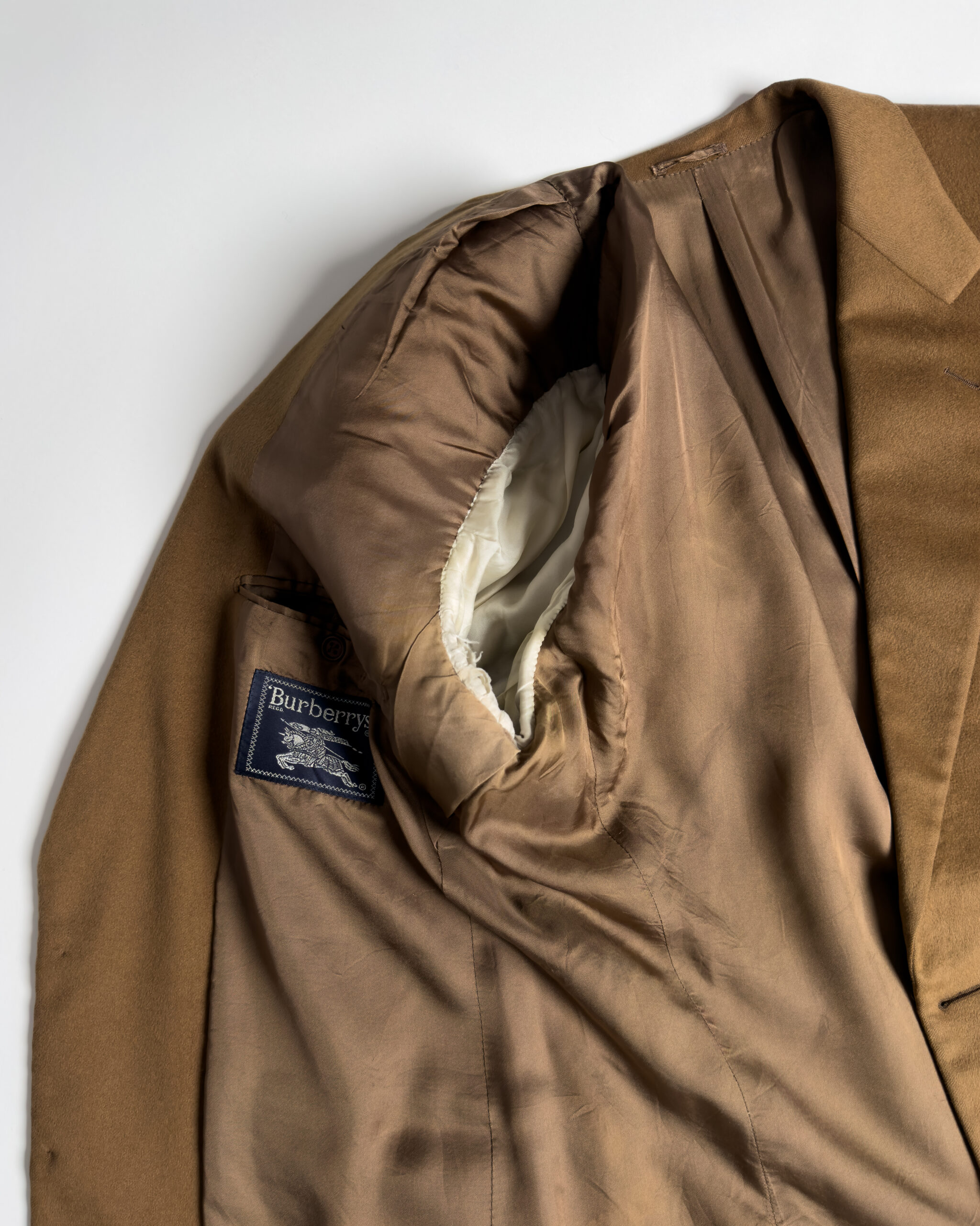 Burberry Pure Cashmere Blazer | Camel