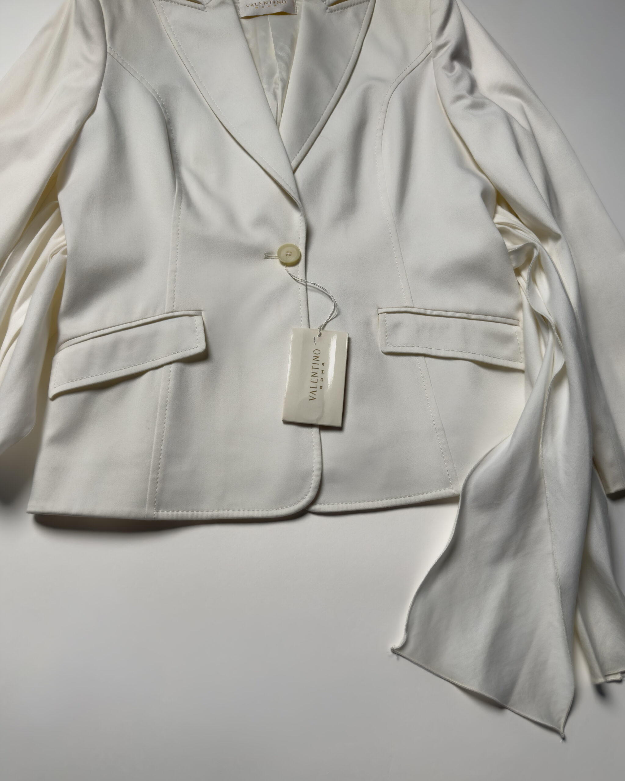 Valentino Roma Tailored Blazer | White