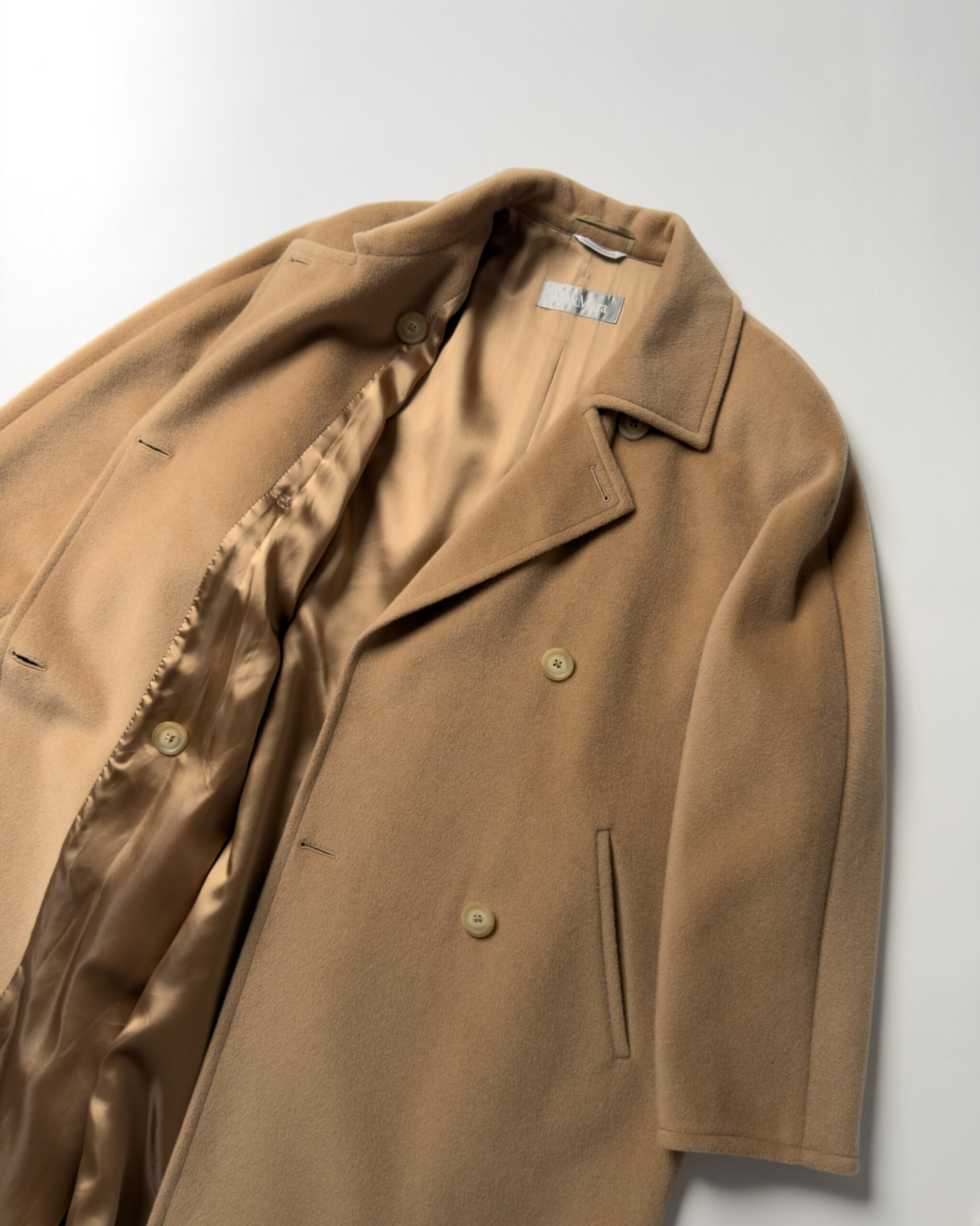 Max Mara 101801 Iconic Wool Coat | Beige