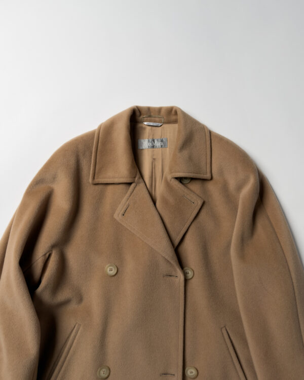 Max Mara 101801 Iconic Wool Coat | Beige