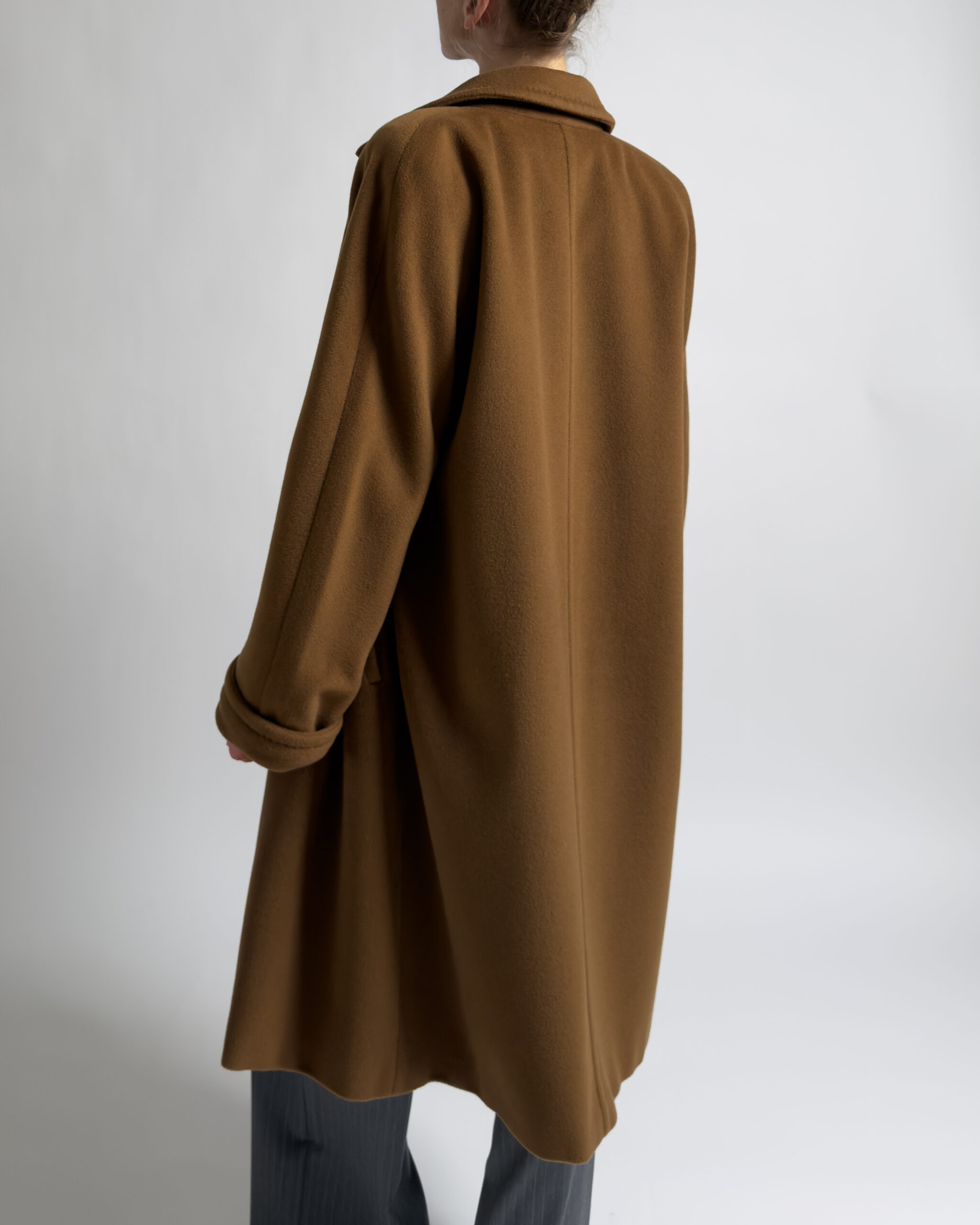Max Mara 101801 Iconic Wool Coat | Cognac