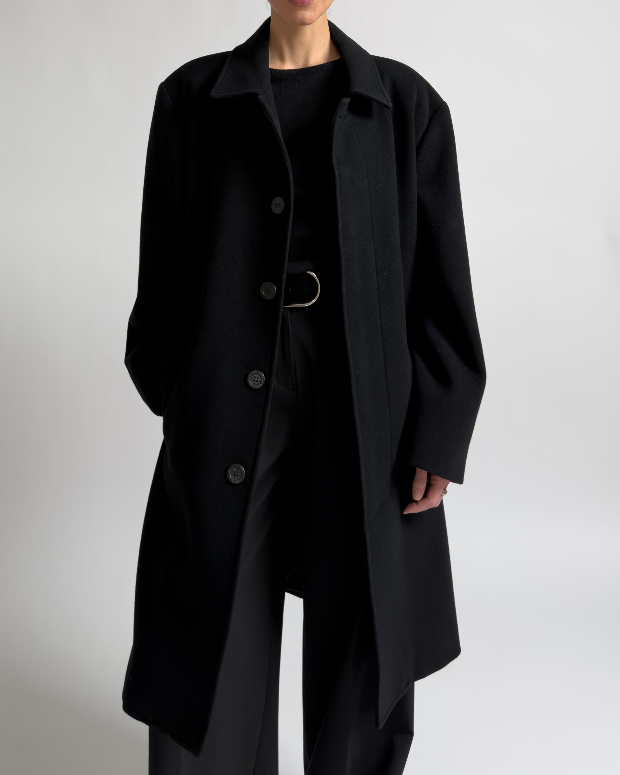 Valentino Wool Coat | Black