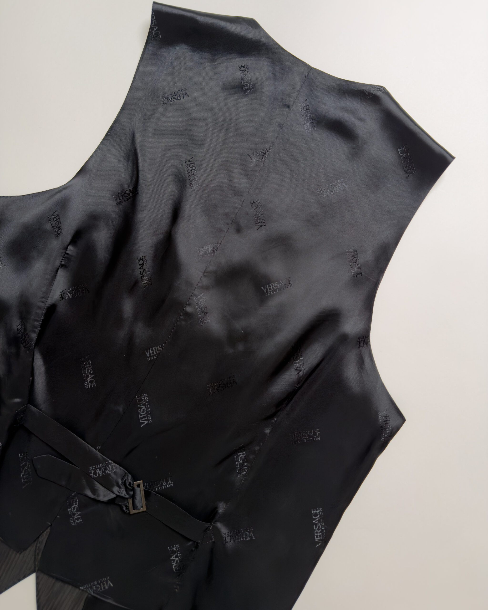 Versace Collection Tailored Suit Vest | Black