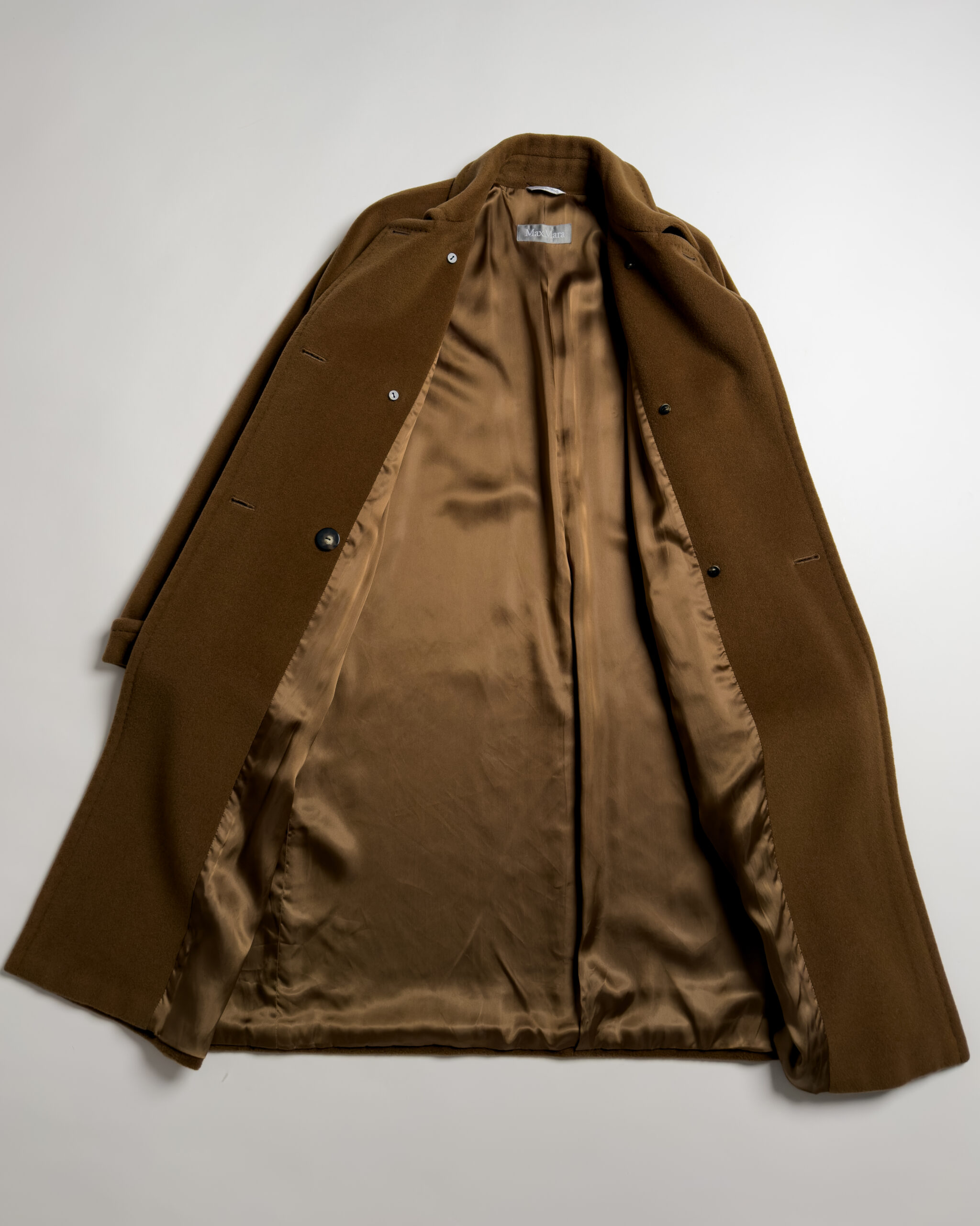 Max Mara 101801 Iconic Wool Coat | Cognac