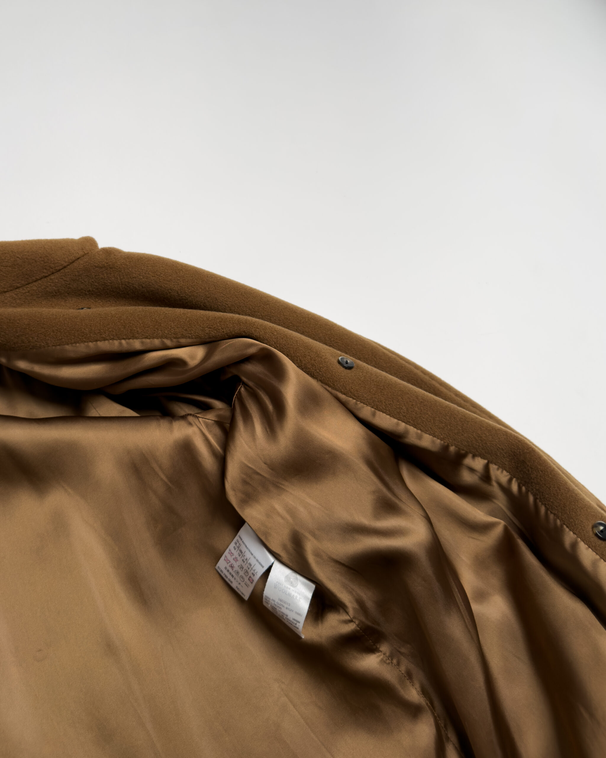 Max Mara 101801 Iconic Wool Coat | Cognac