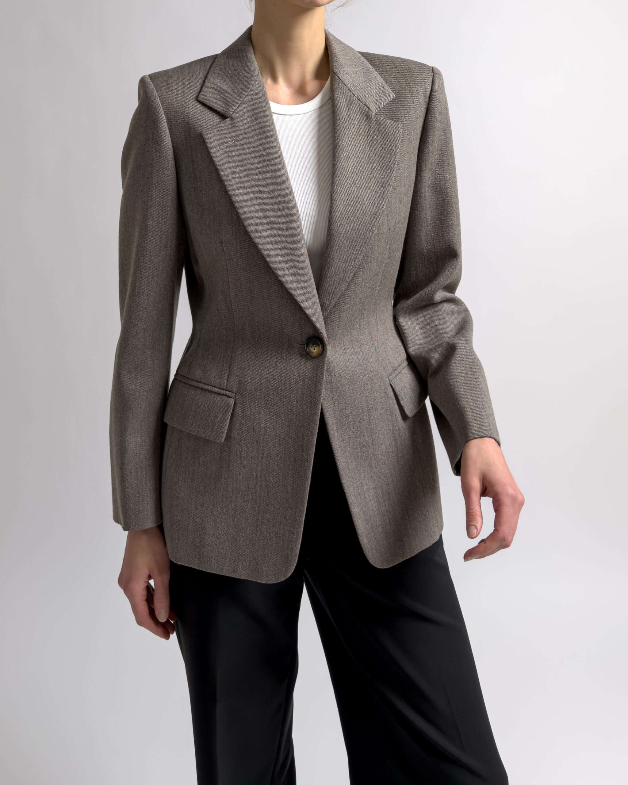 Marella Wool Blazer | Beige