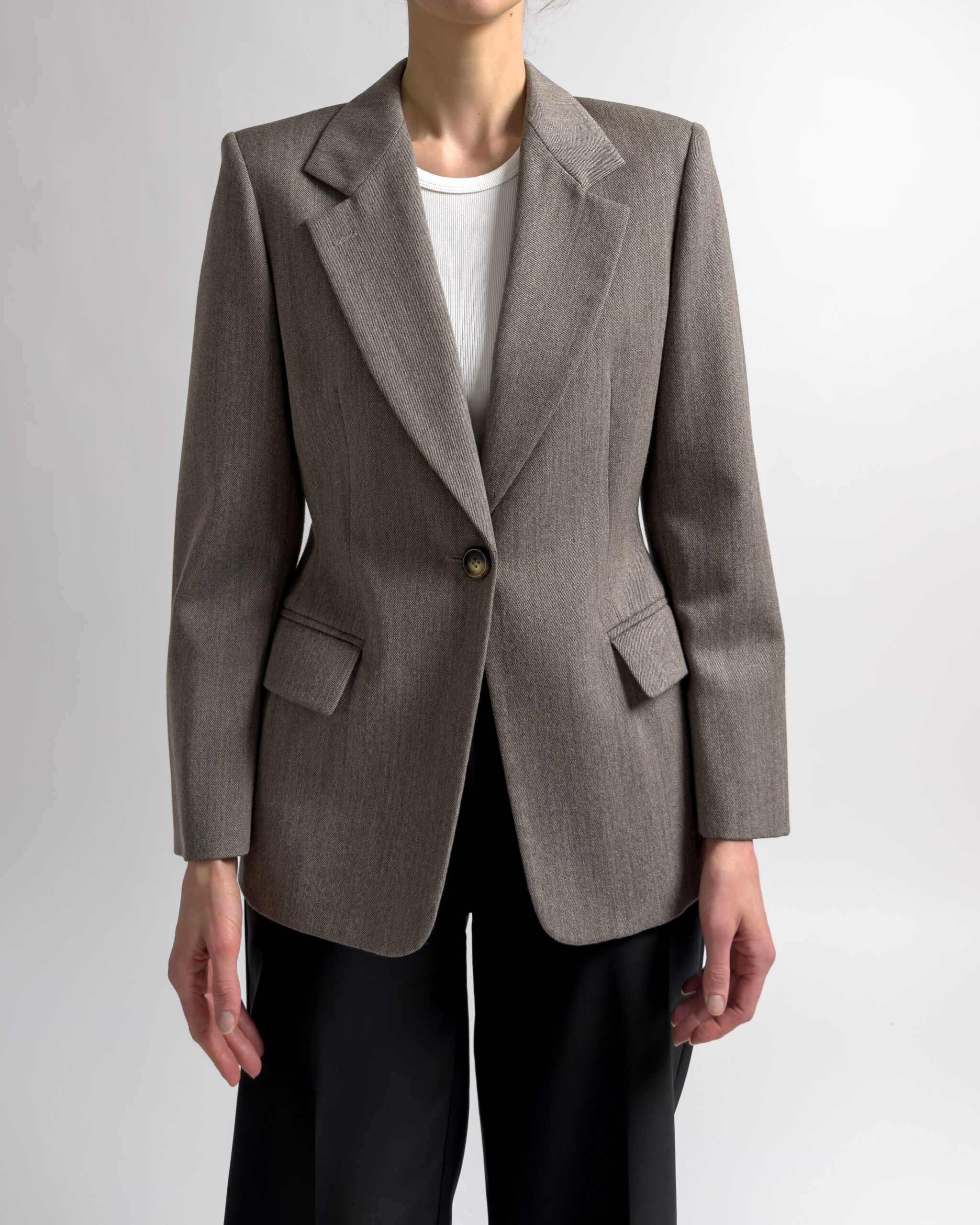 Marella Wool Blazer | Beige