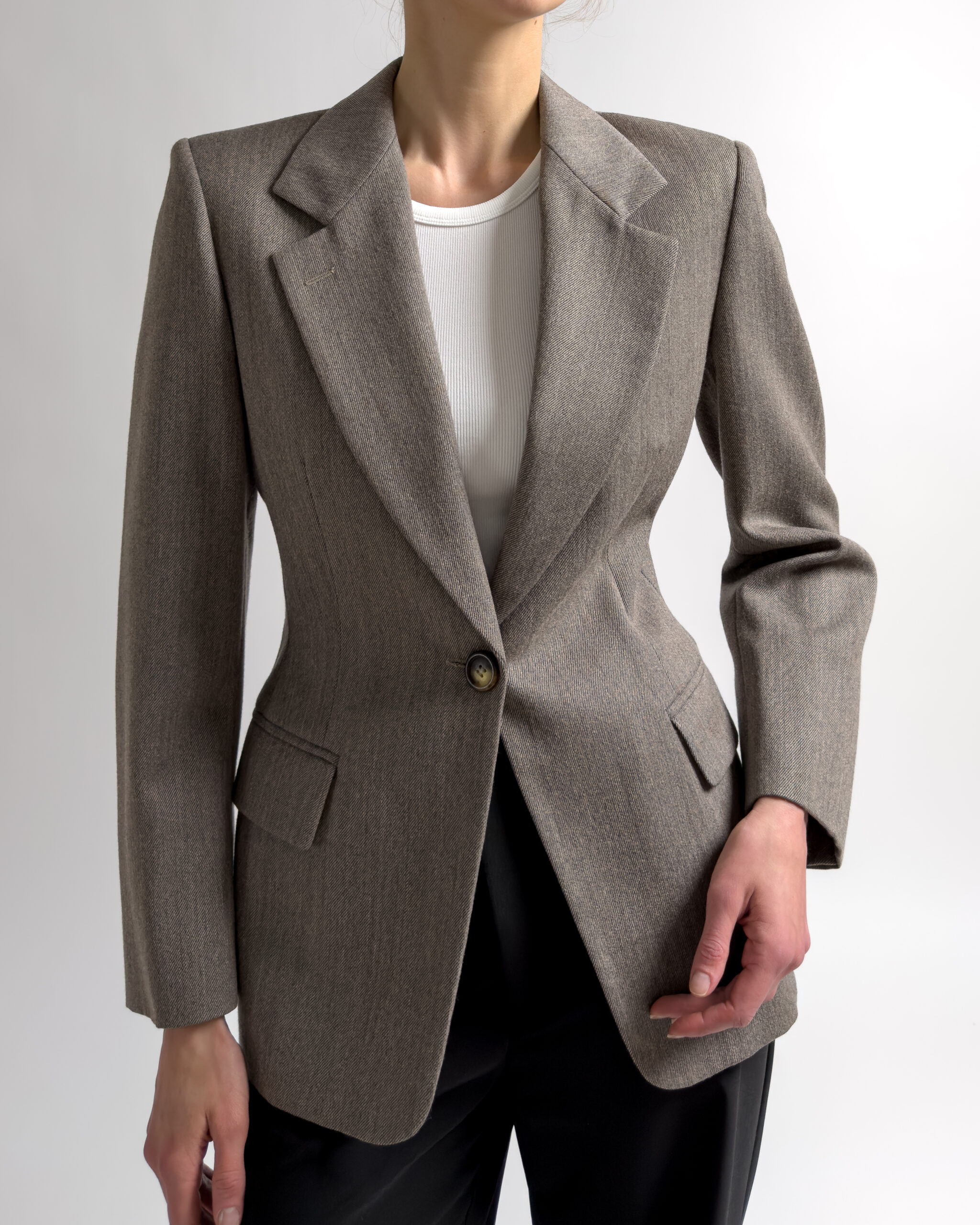 Marella Wool Blazer | Beige
