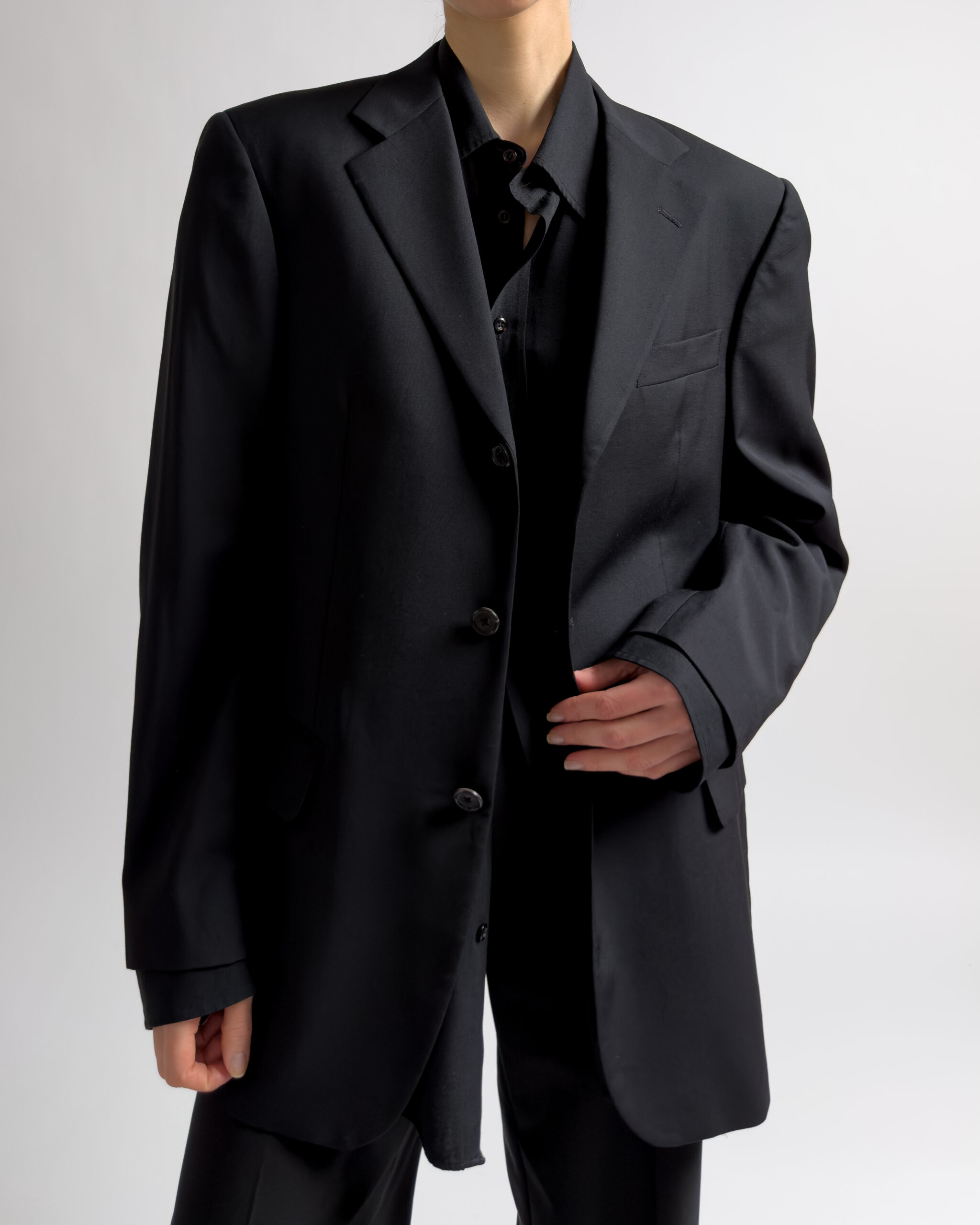 Prada Classic Wool Blazer | Black