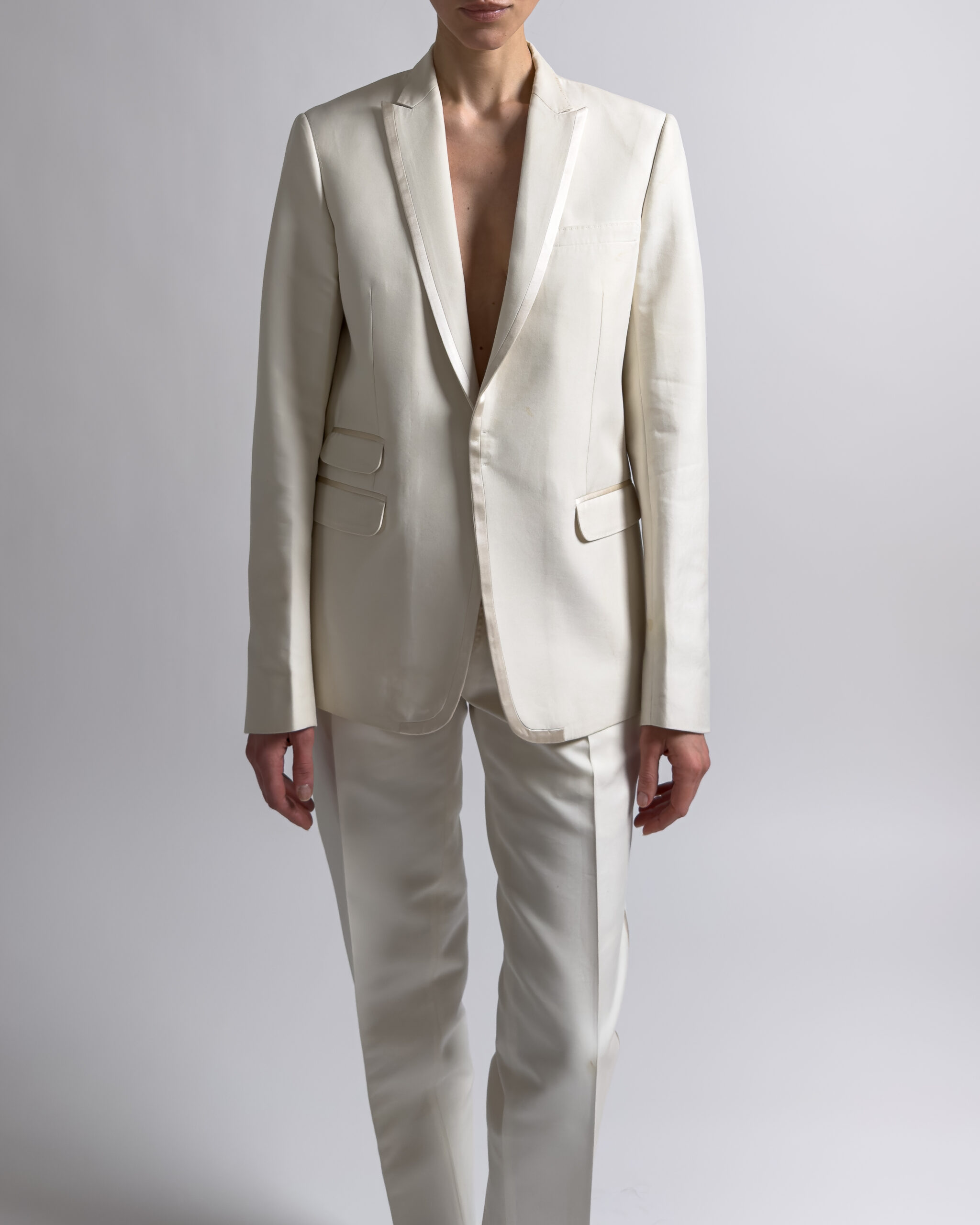 Dsquared Smoking Suit | Cream