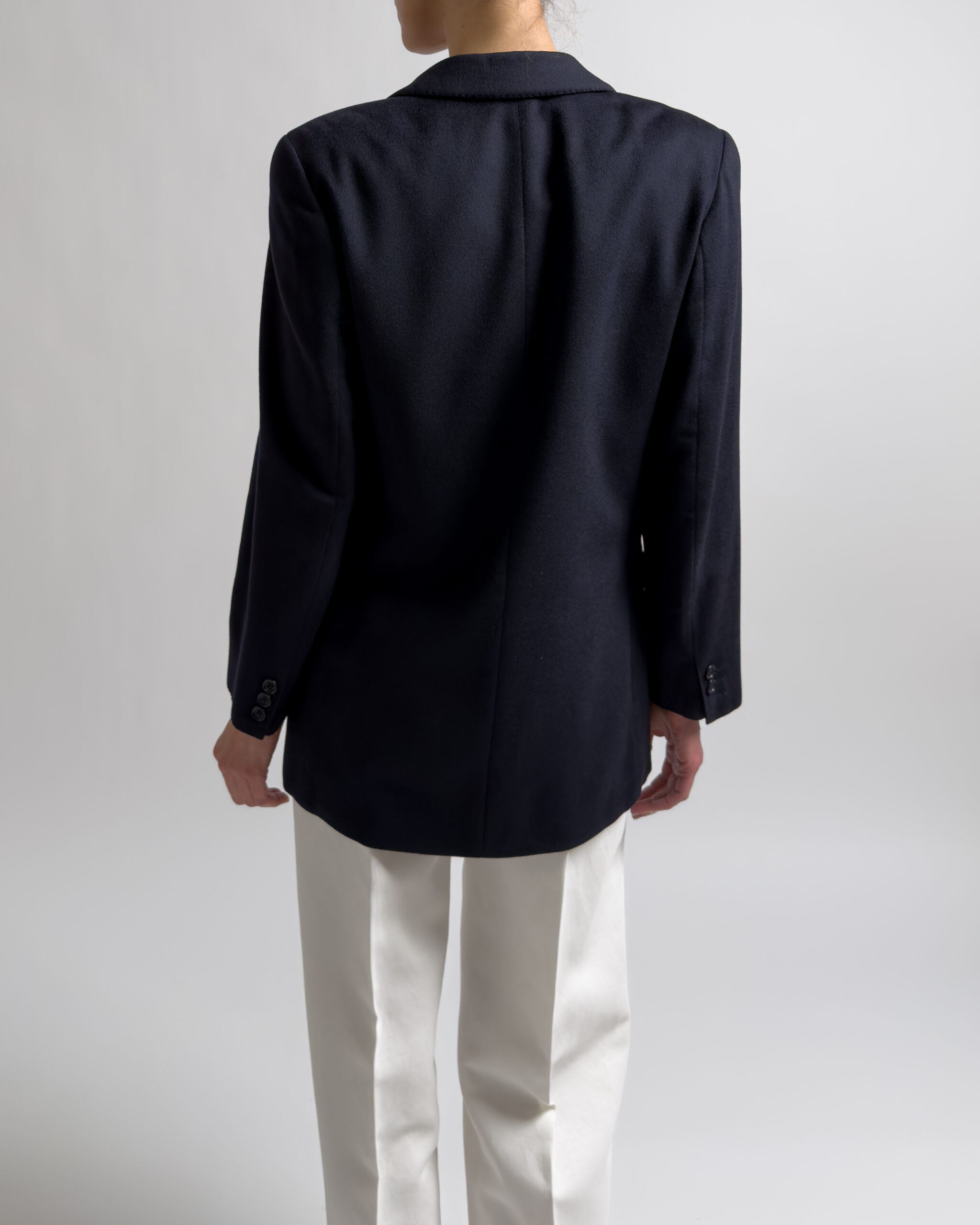 Max Mara Pure Cashmere Blazer | Navy