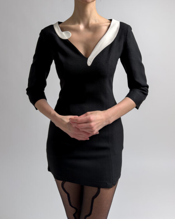 Moschino Couture Dress | Black & White