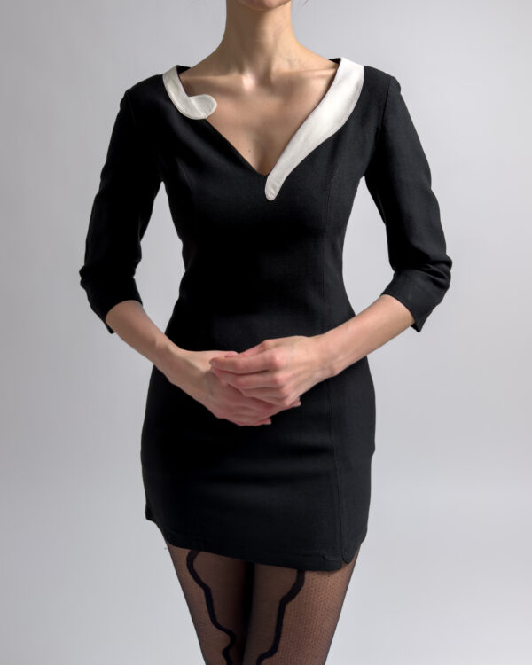 Moschino Couture Dress | Black & White