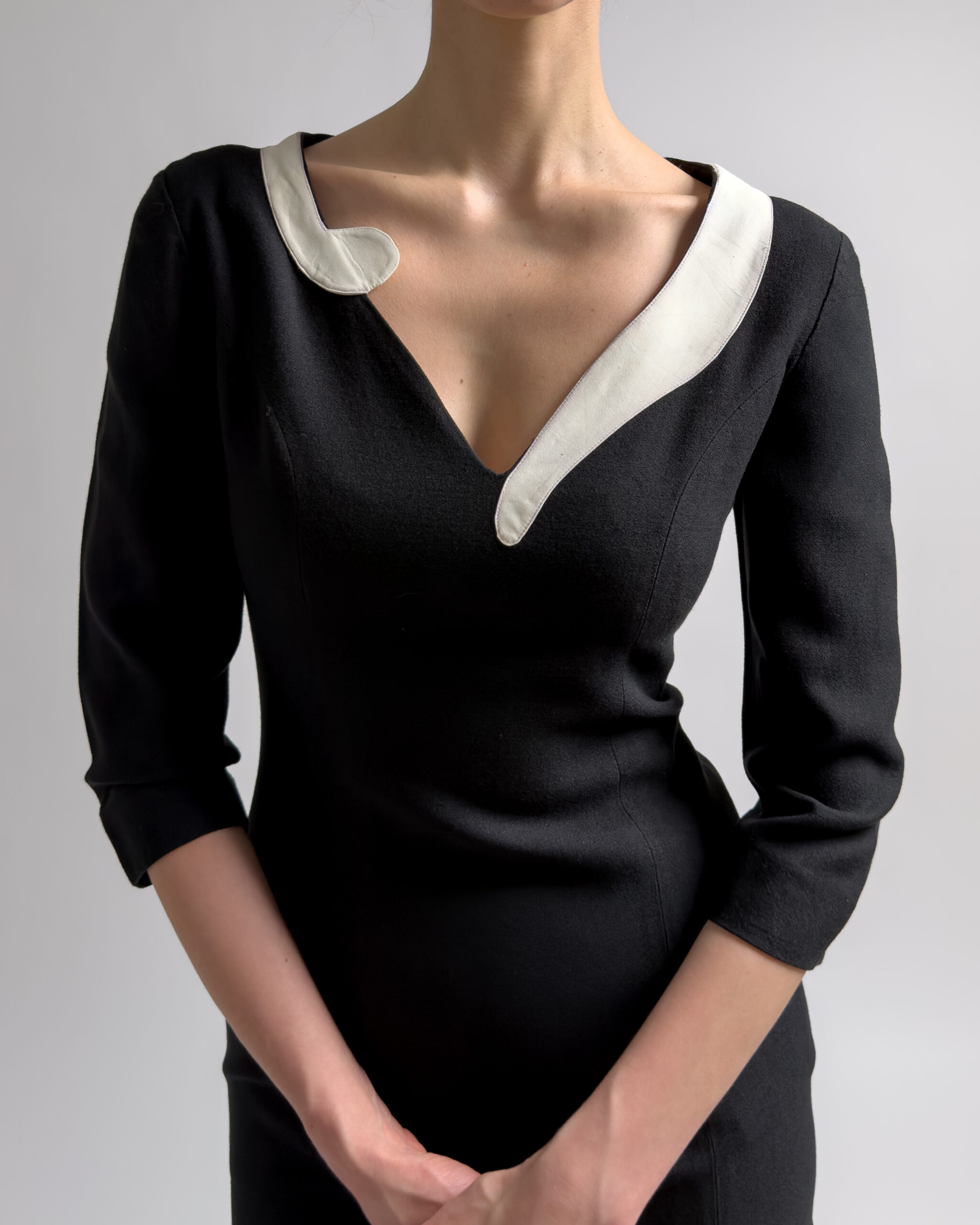 Moschino Couture Dress | Black & White