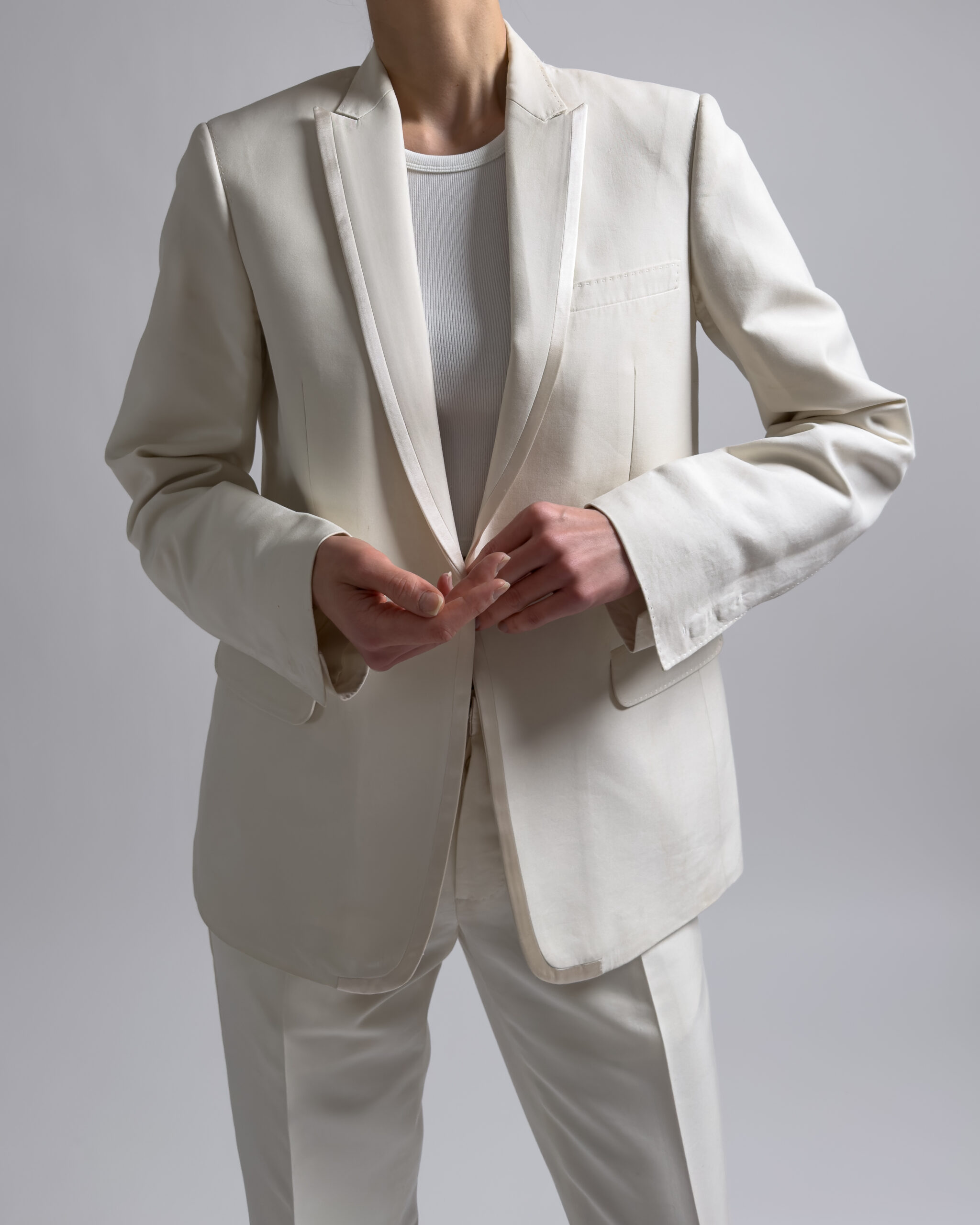 Dsquared Smoking Suit | Cream