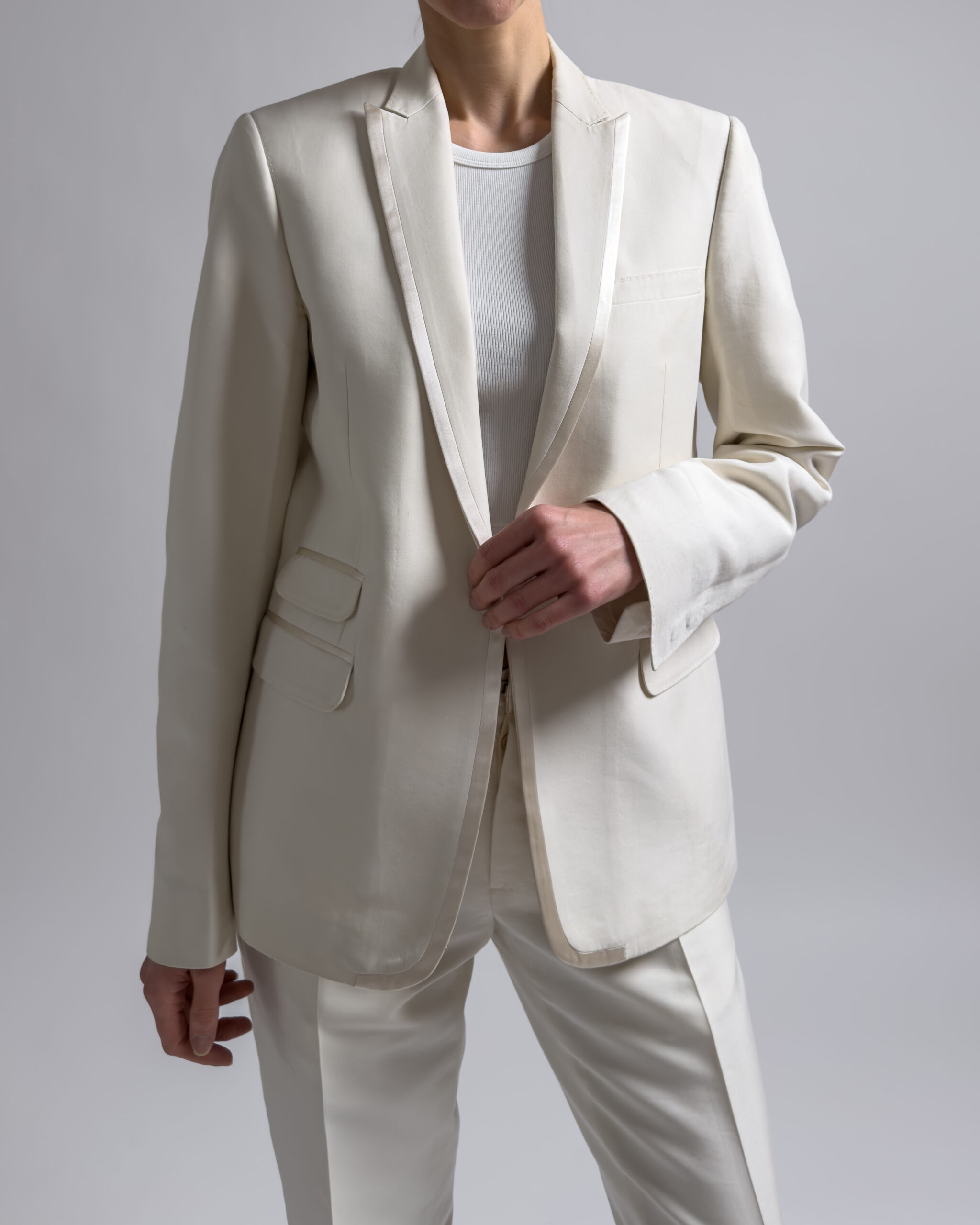 Dsquared Smoking Suit | Cream