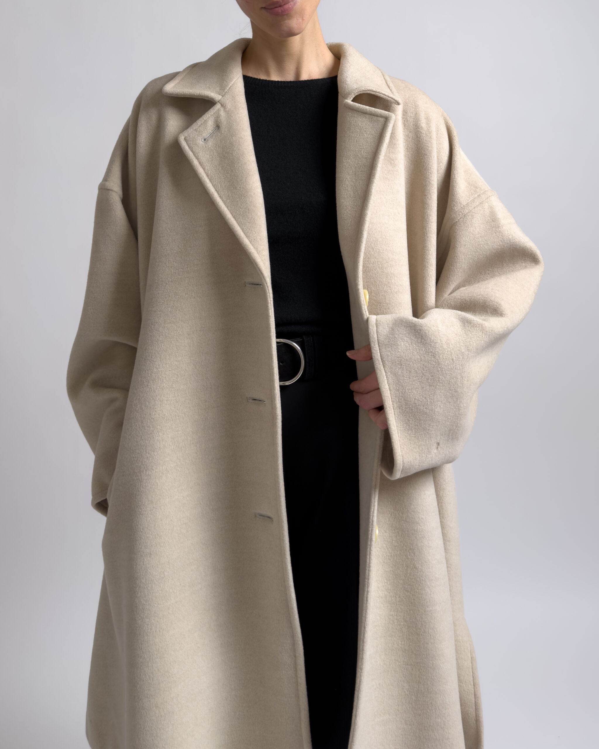 Max Mara Wool Coat | Cream