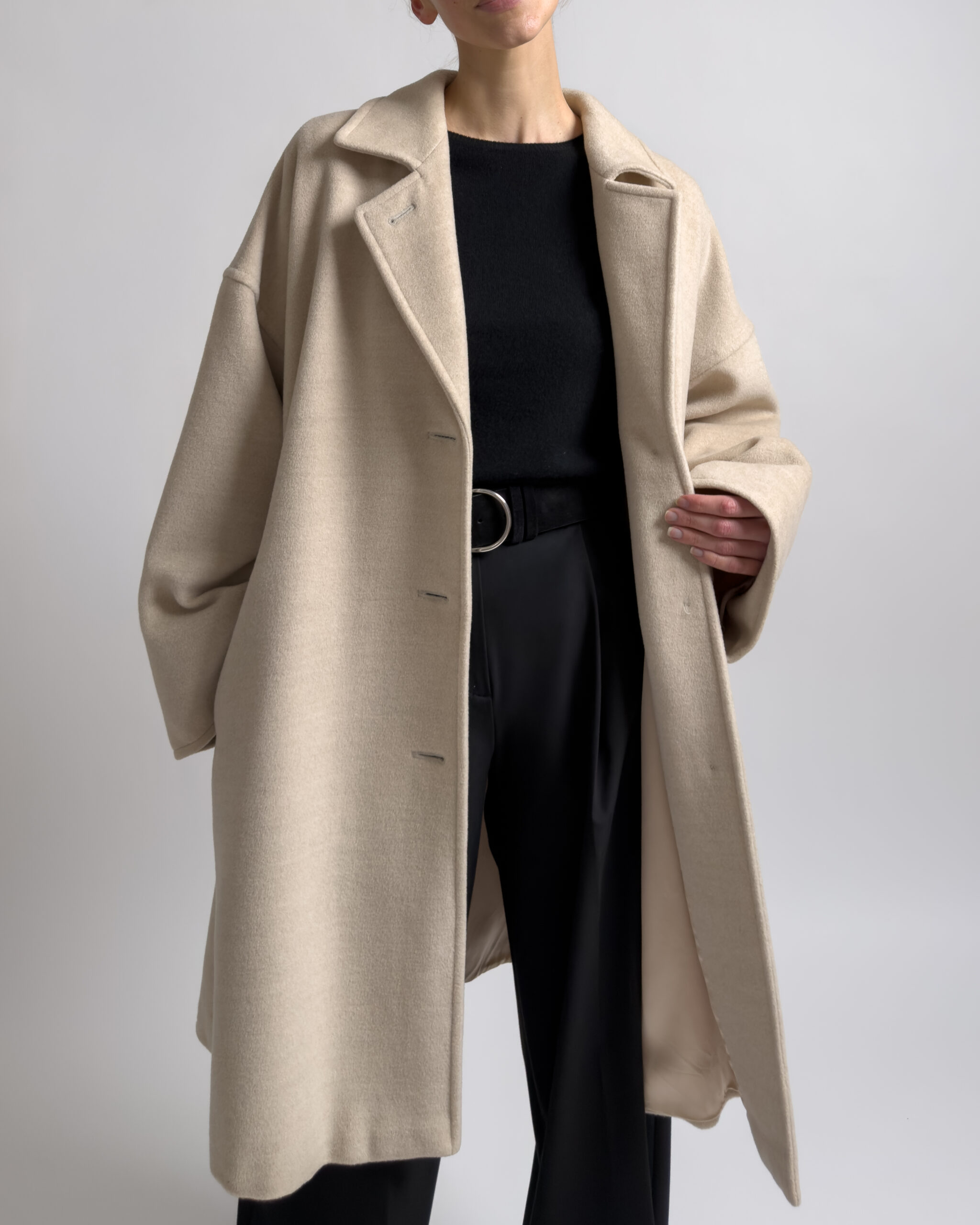 Max Mara Wool Coat | Cream