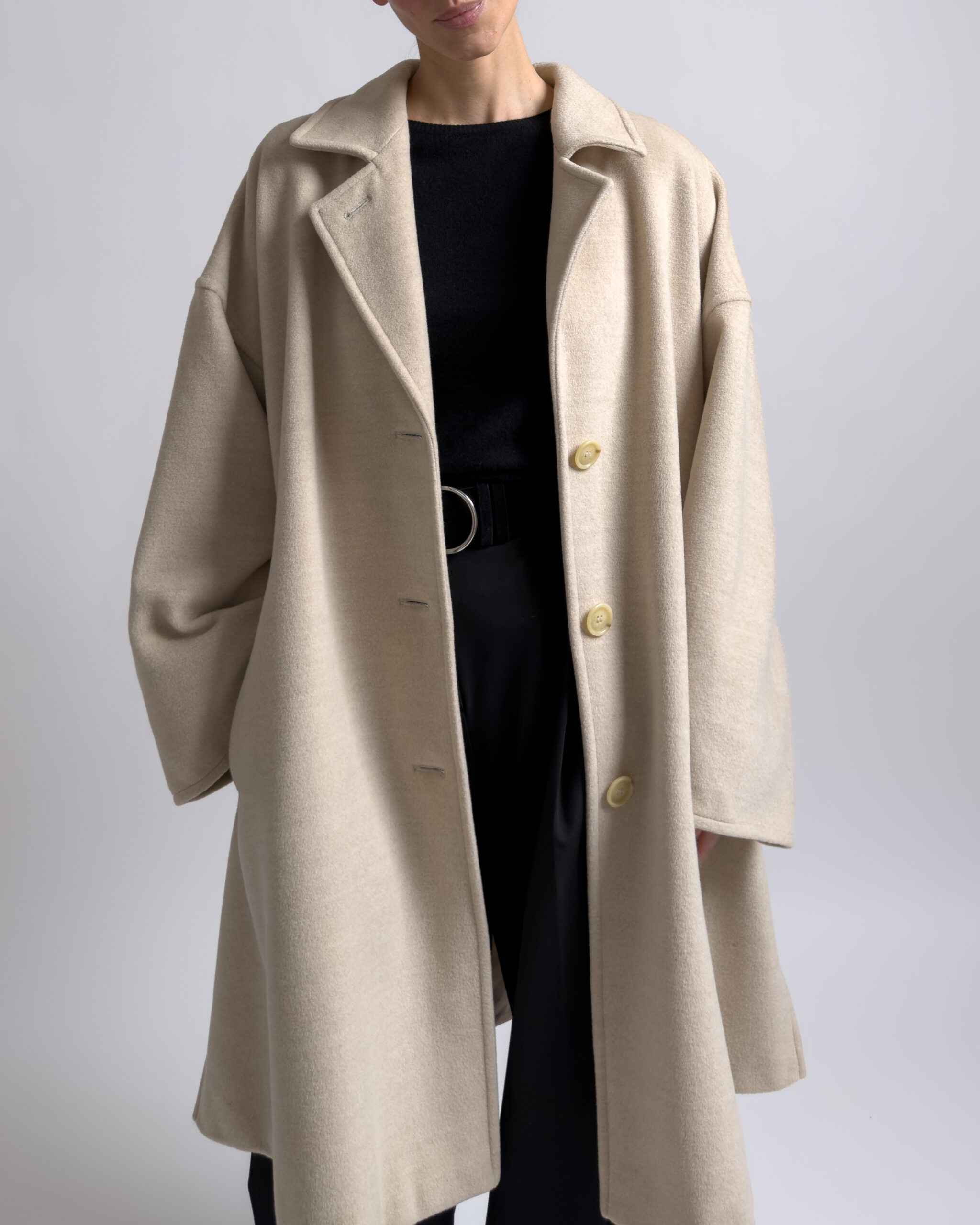 Max Mara Wool Coat | Cream