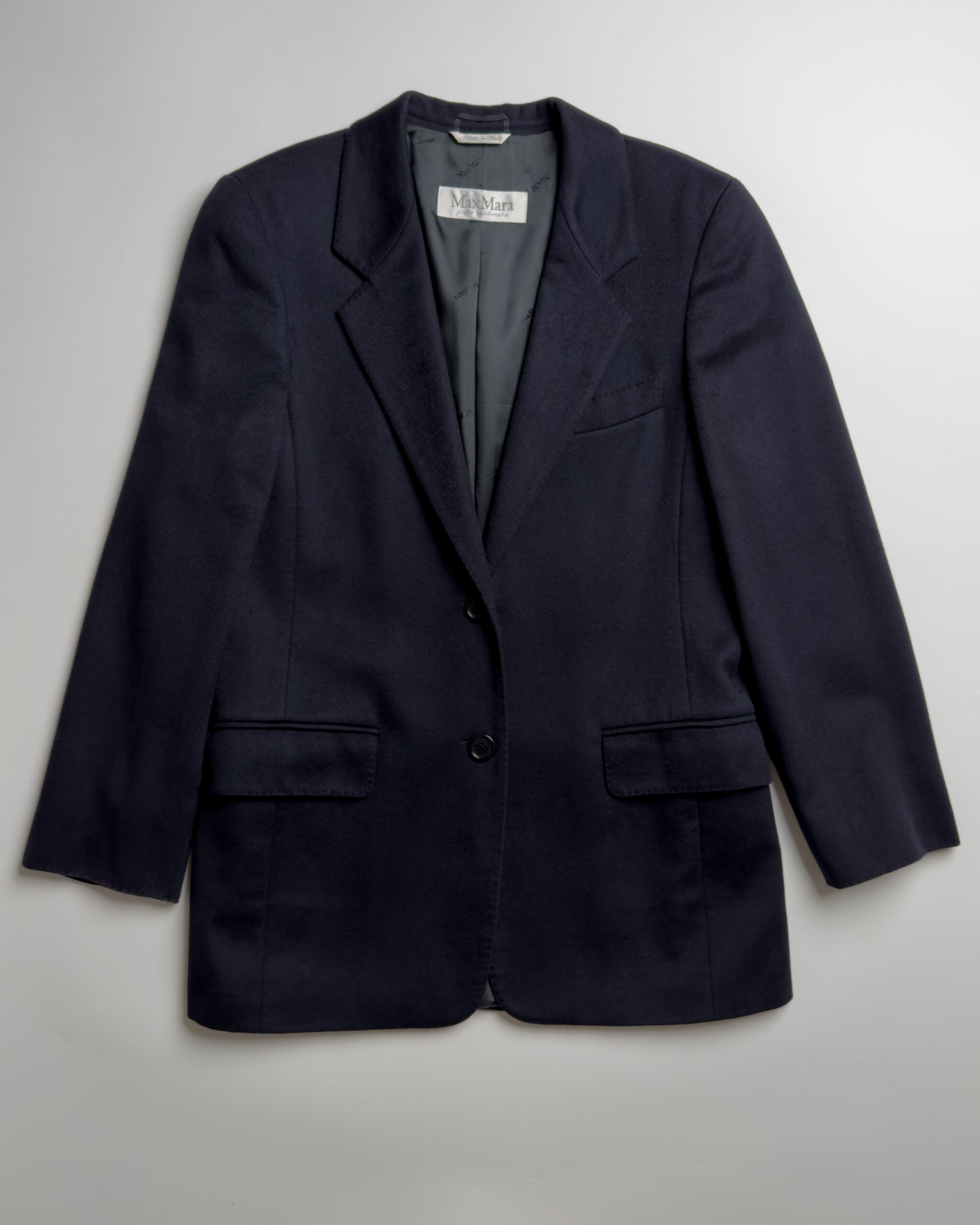 Max Mara Pure Cashmere Blazer | Navy