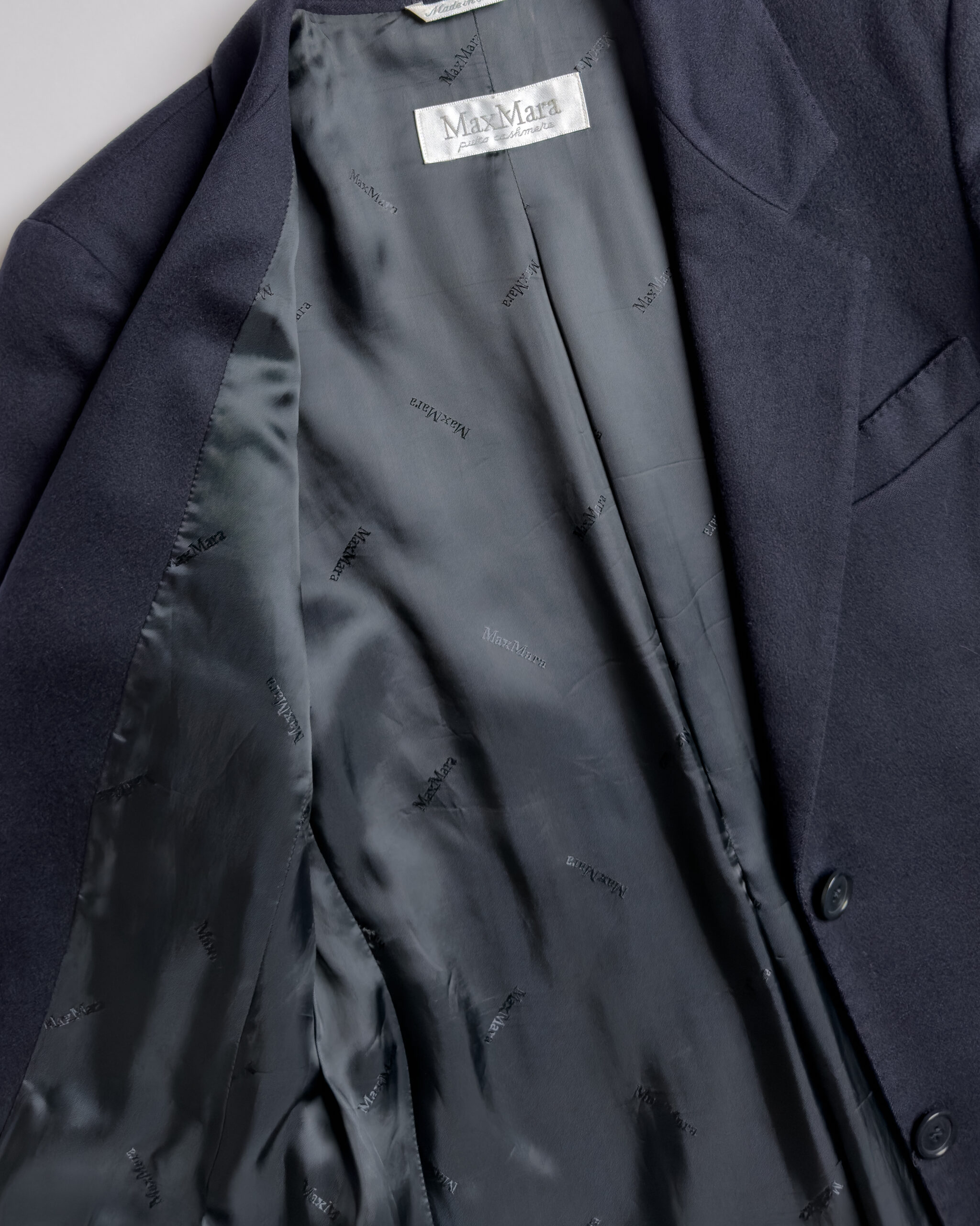 Max Mara Pure Cashmere Blazer | Navy