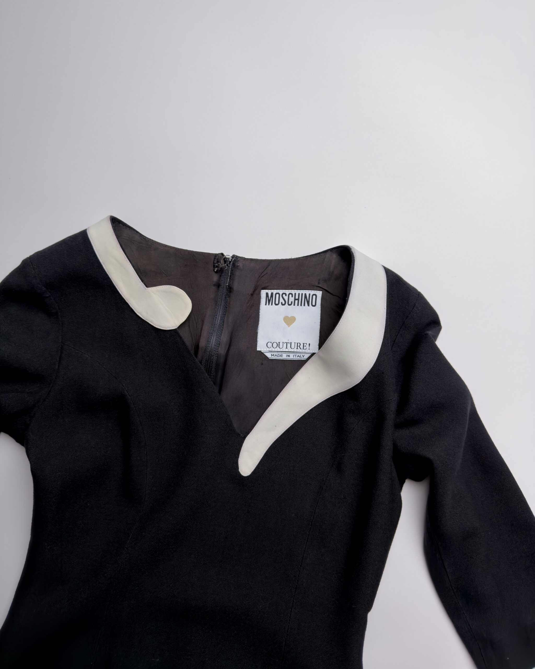 Moschino Couture Dress | Black & White