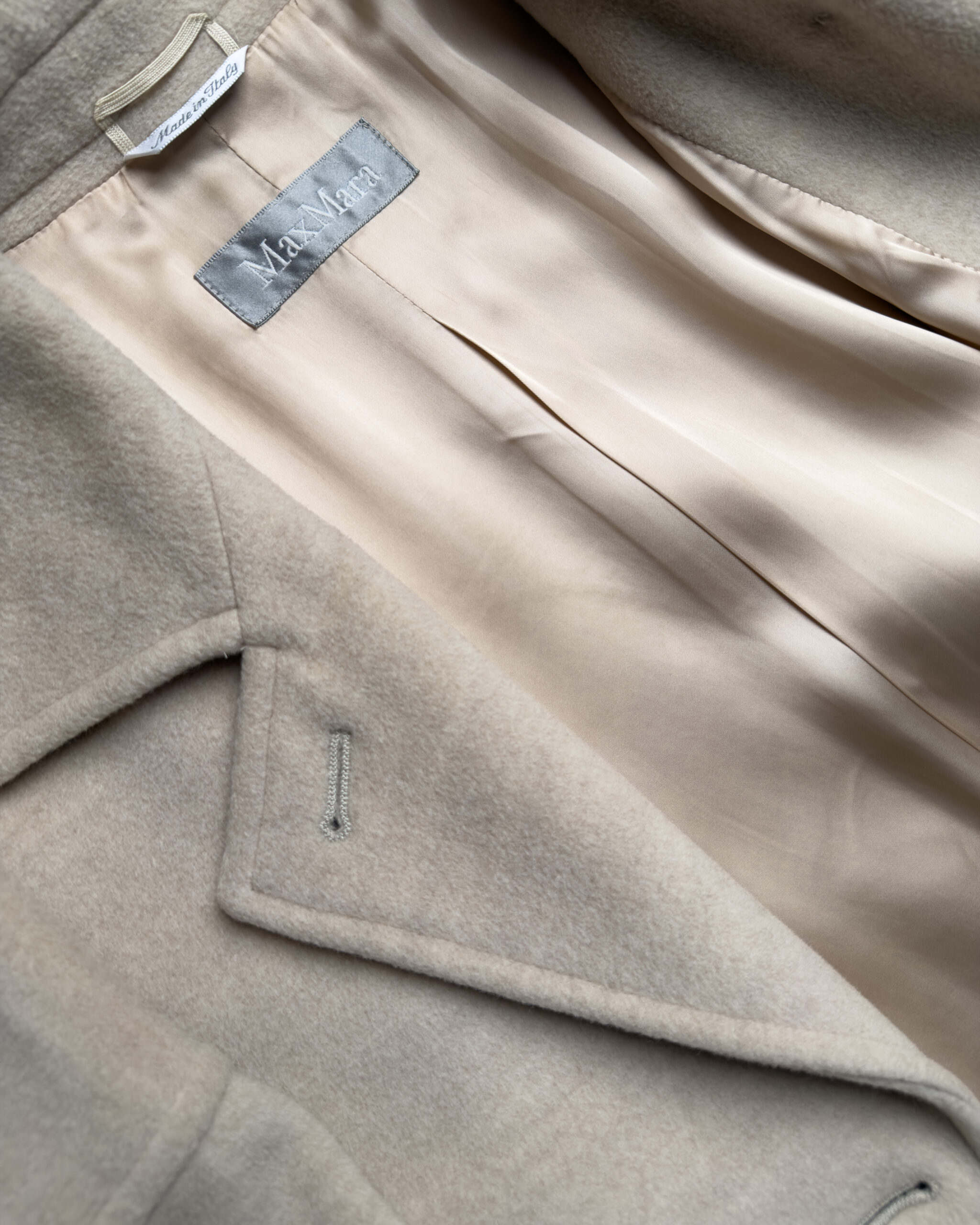 Max Mara Wool Coat | Cream