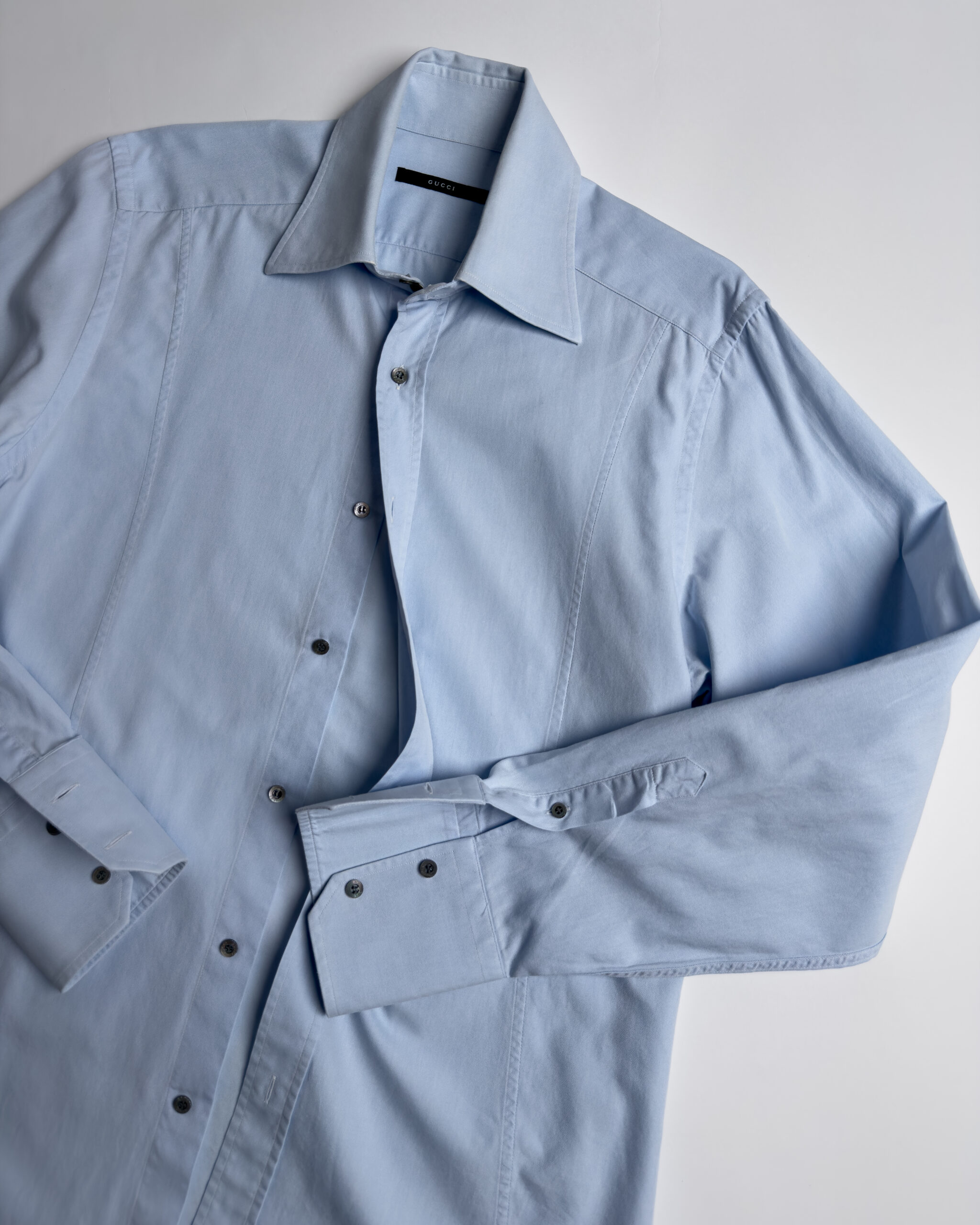 Gucci Cotton Shirt | Light Blue
