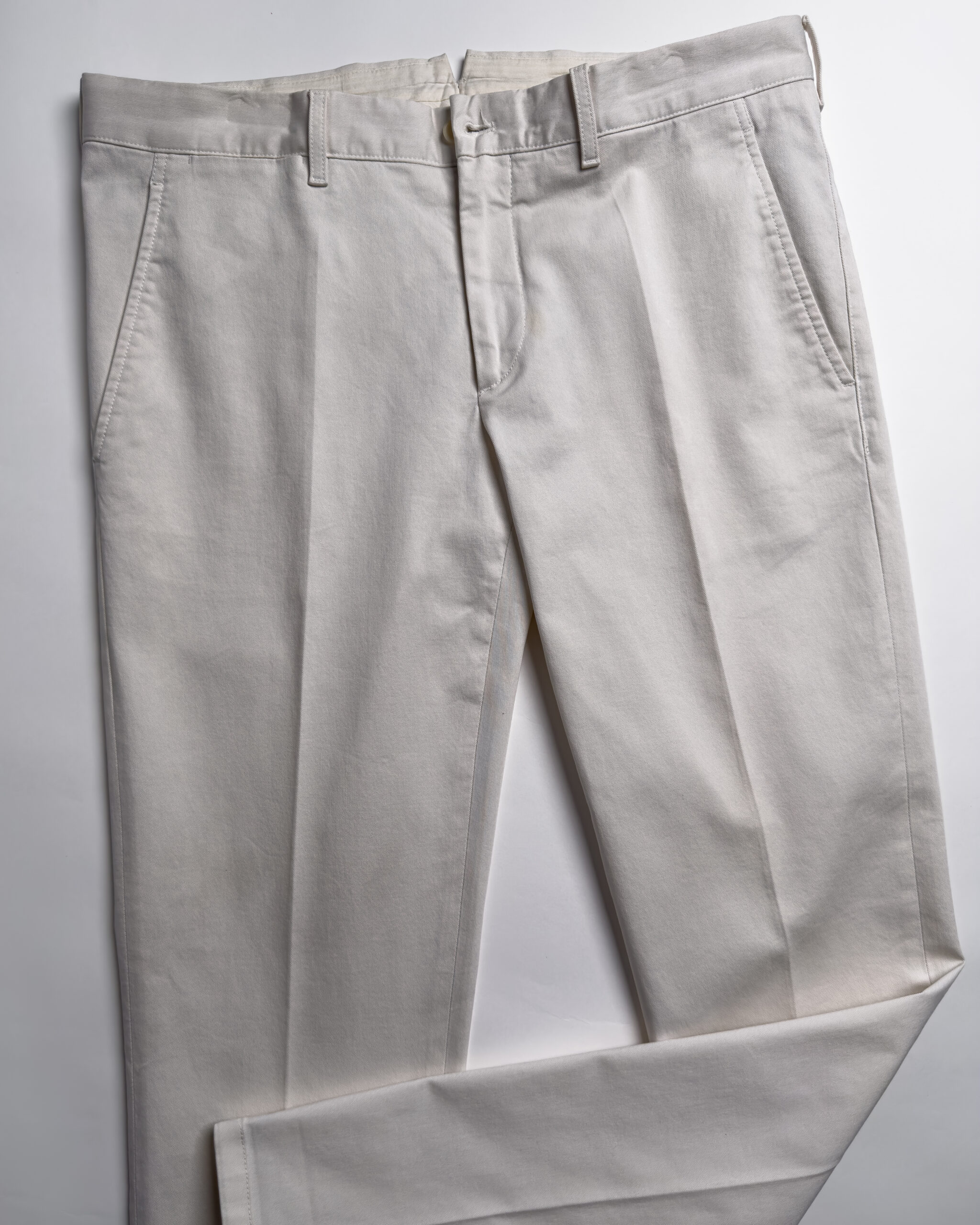 Prada Cotton Trousers | White