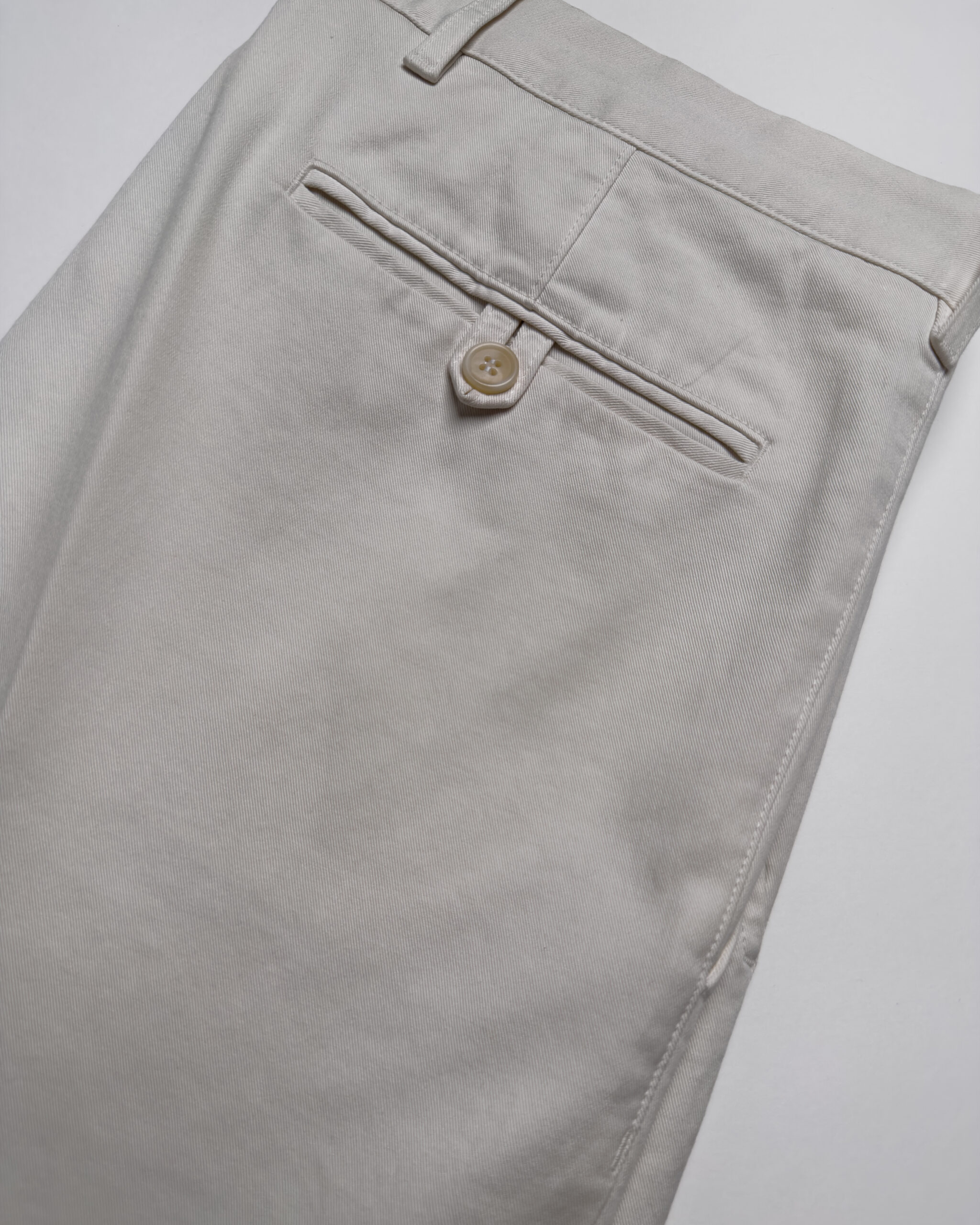 Prada Cotton Trousers | White