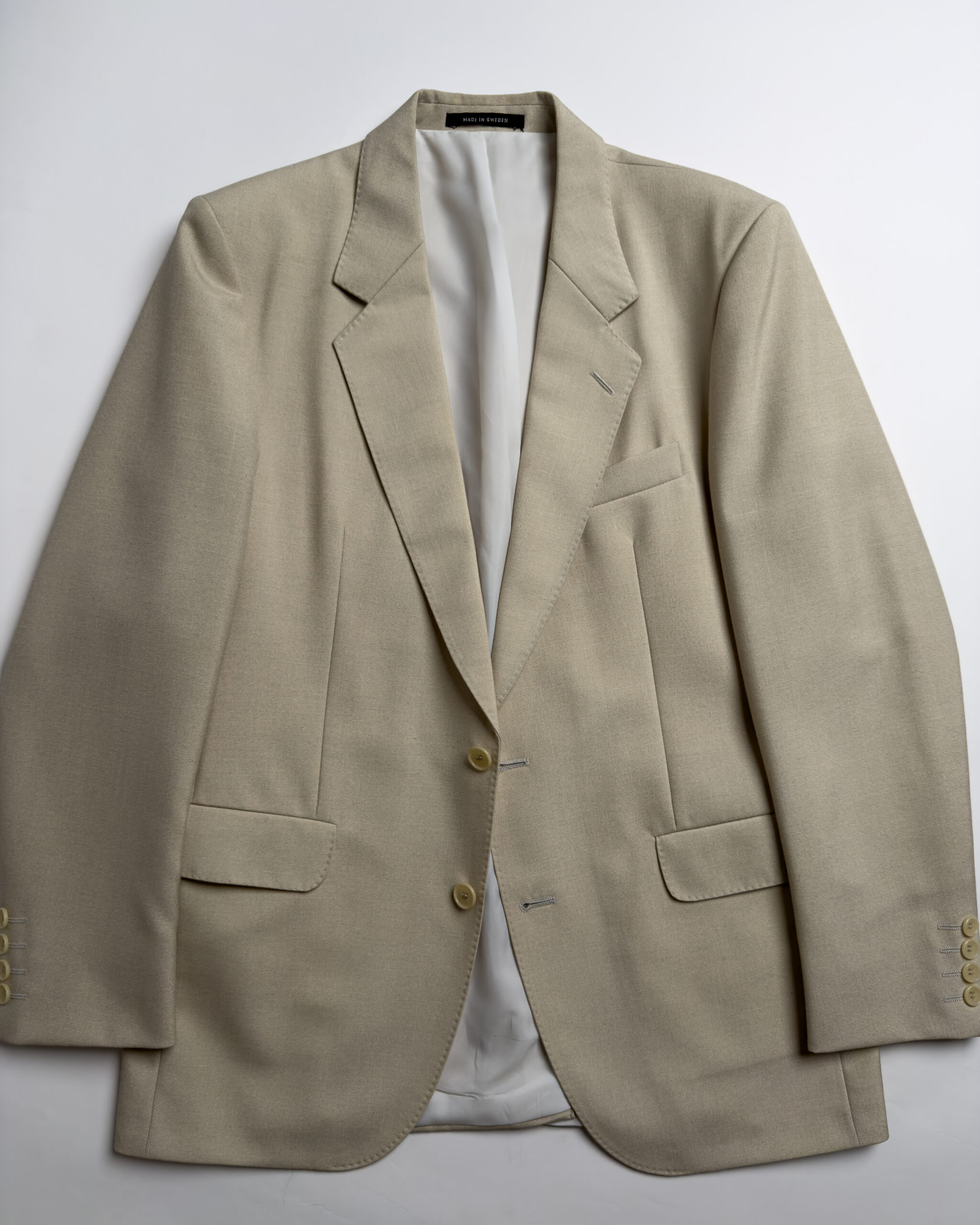 Tiger of Sweden Wool & Linen Blend Blazer | Cream