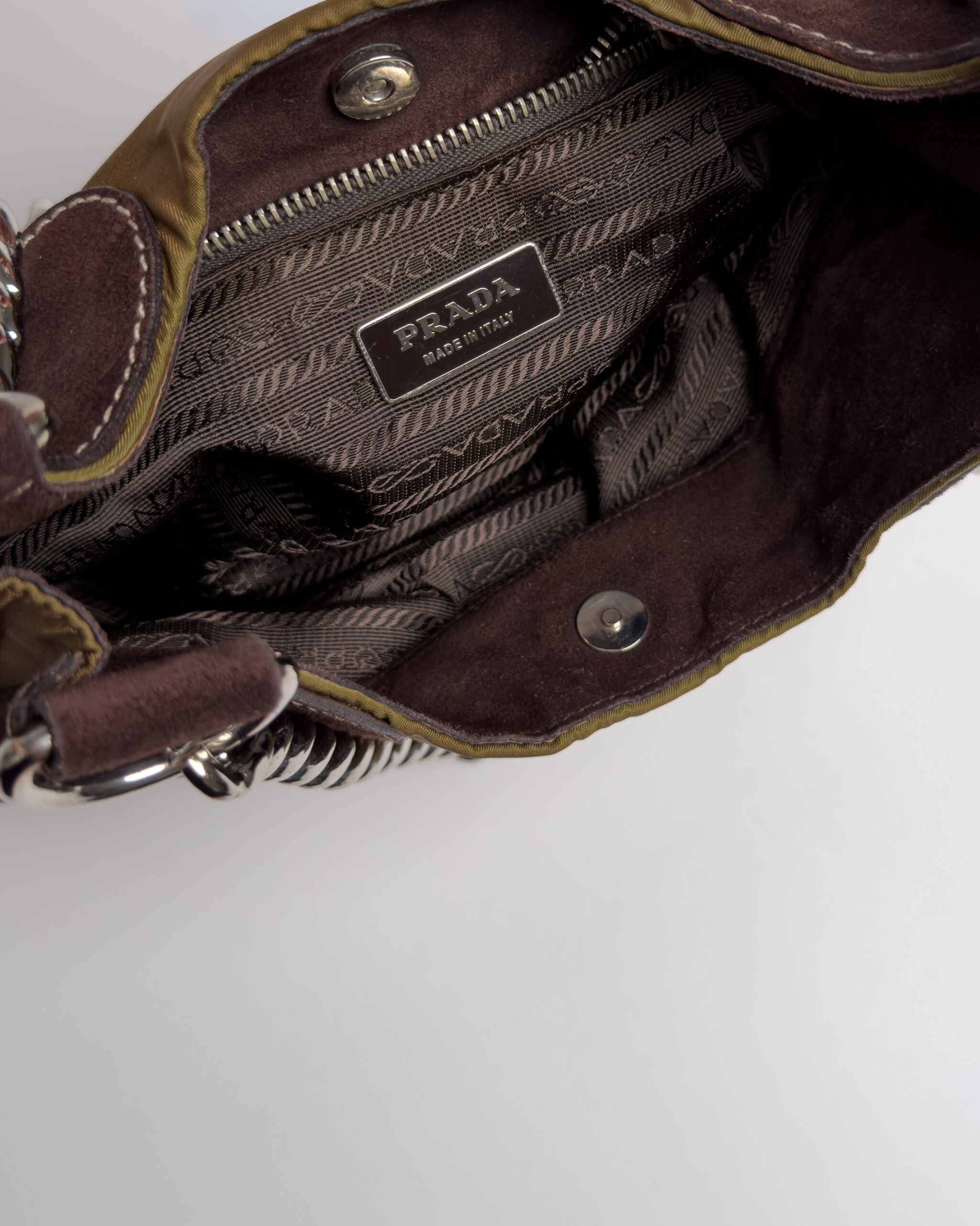 Prada Chain Shoulder Bag | Brown