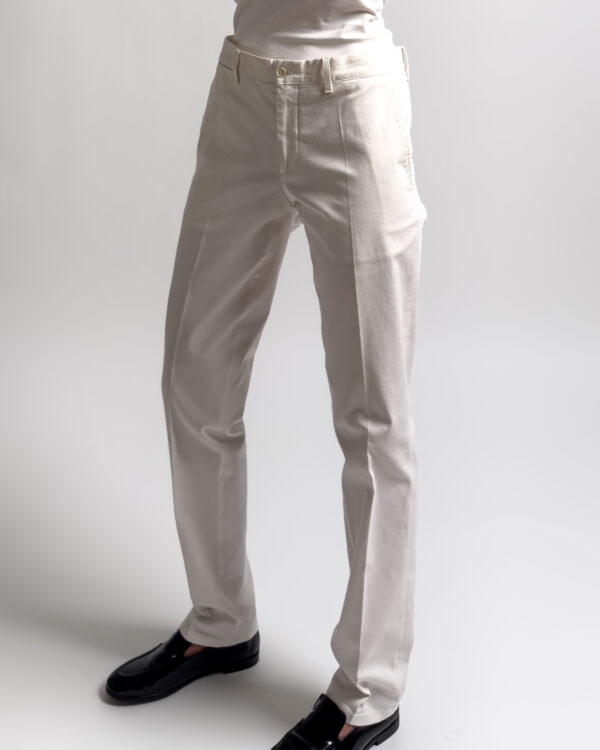 Prada Cotton Trousers | White
