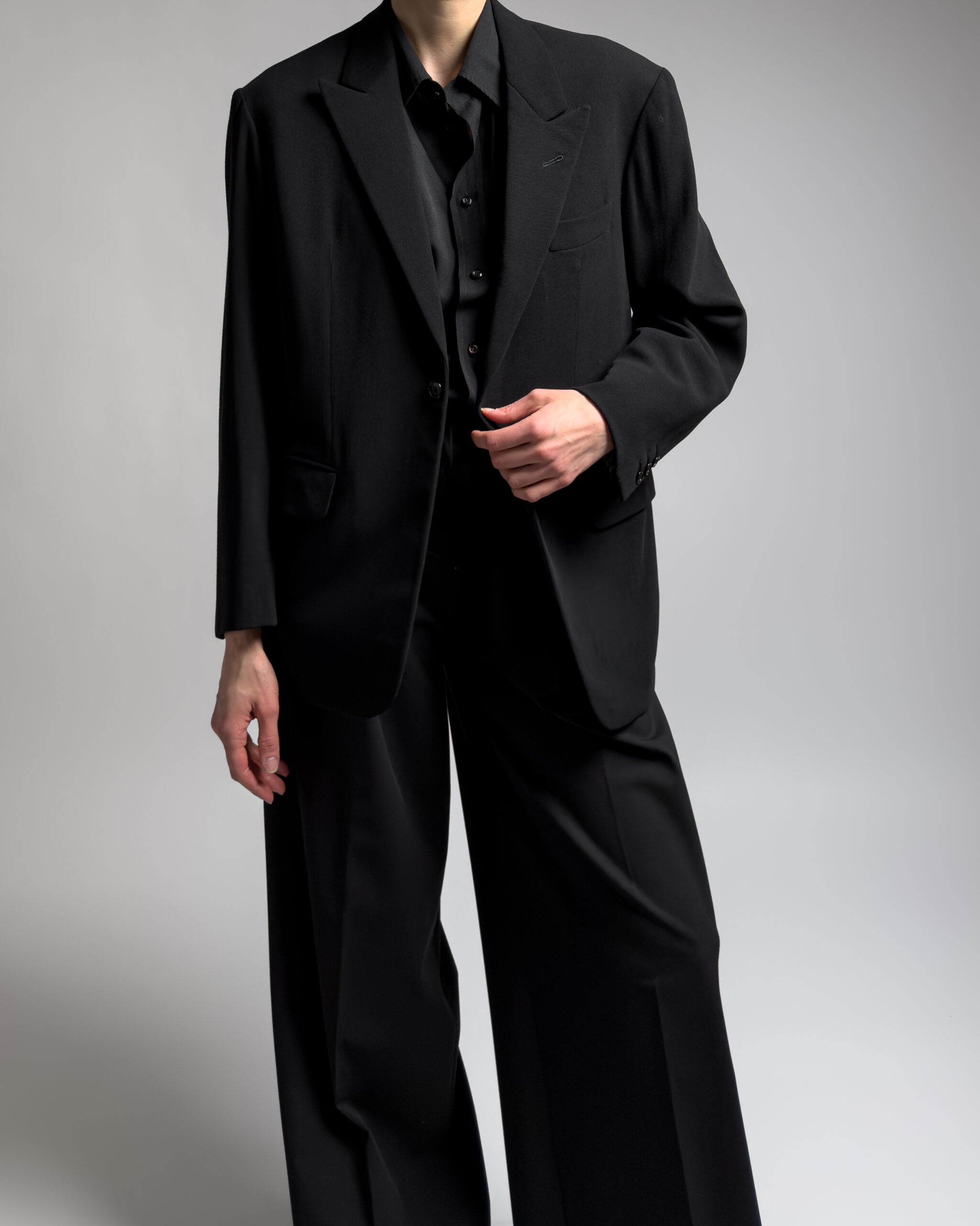 Vintage Tailored Blazer | Black