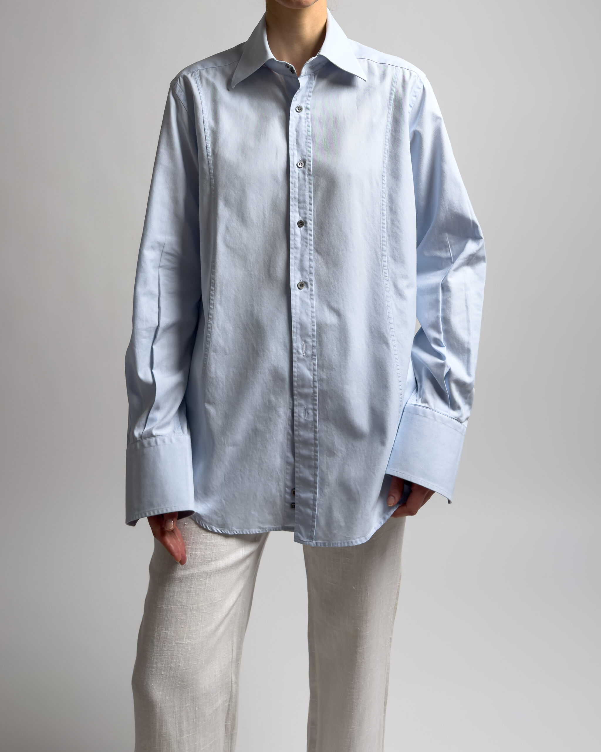Gucci Cotton Shirt | Light Blue