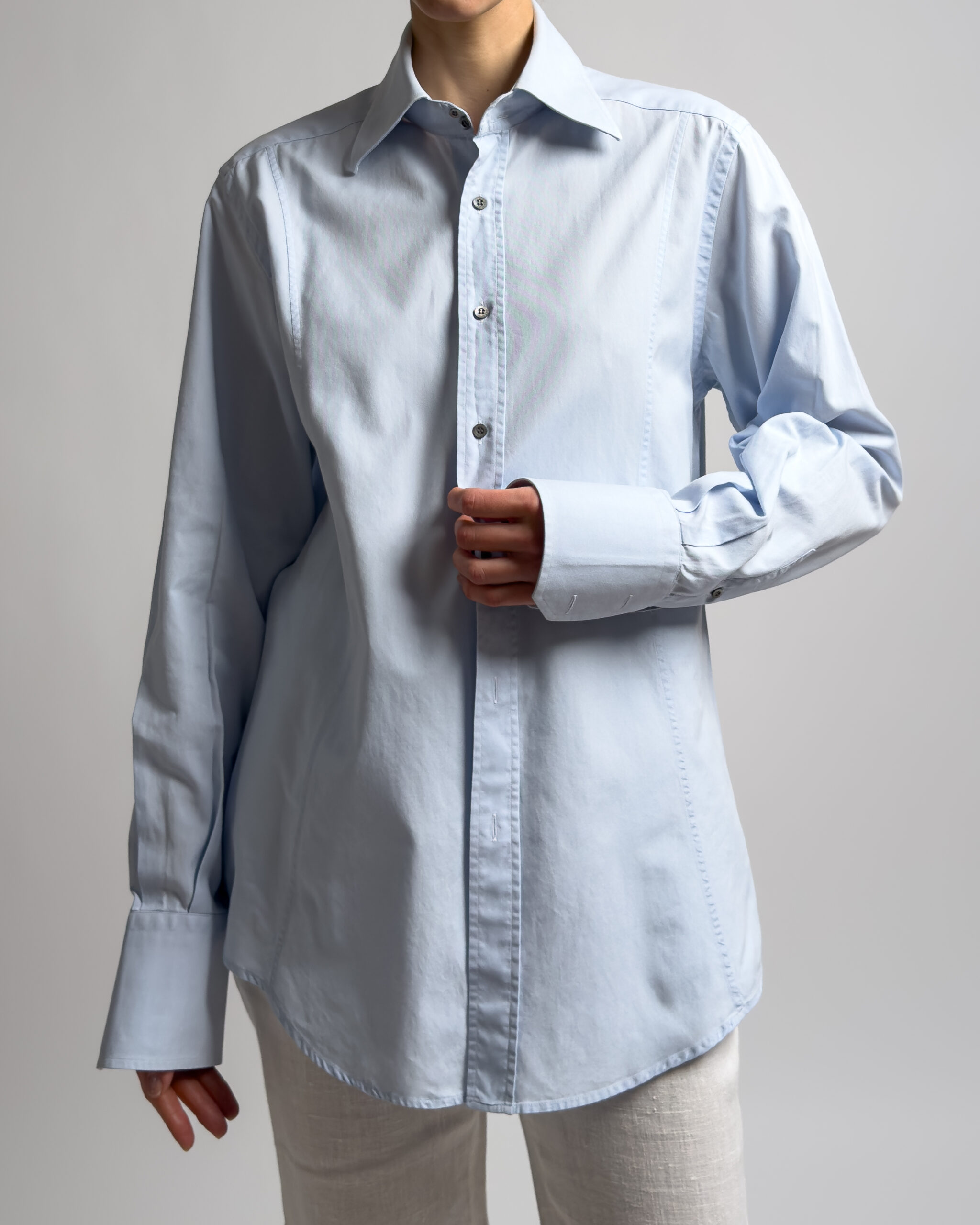 Gucci Cotton Shirt | Light Blue
